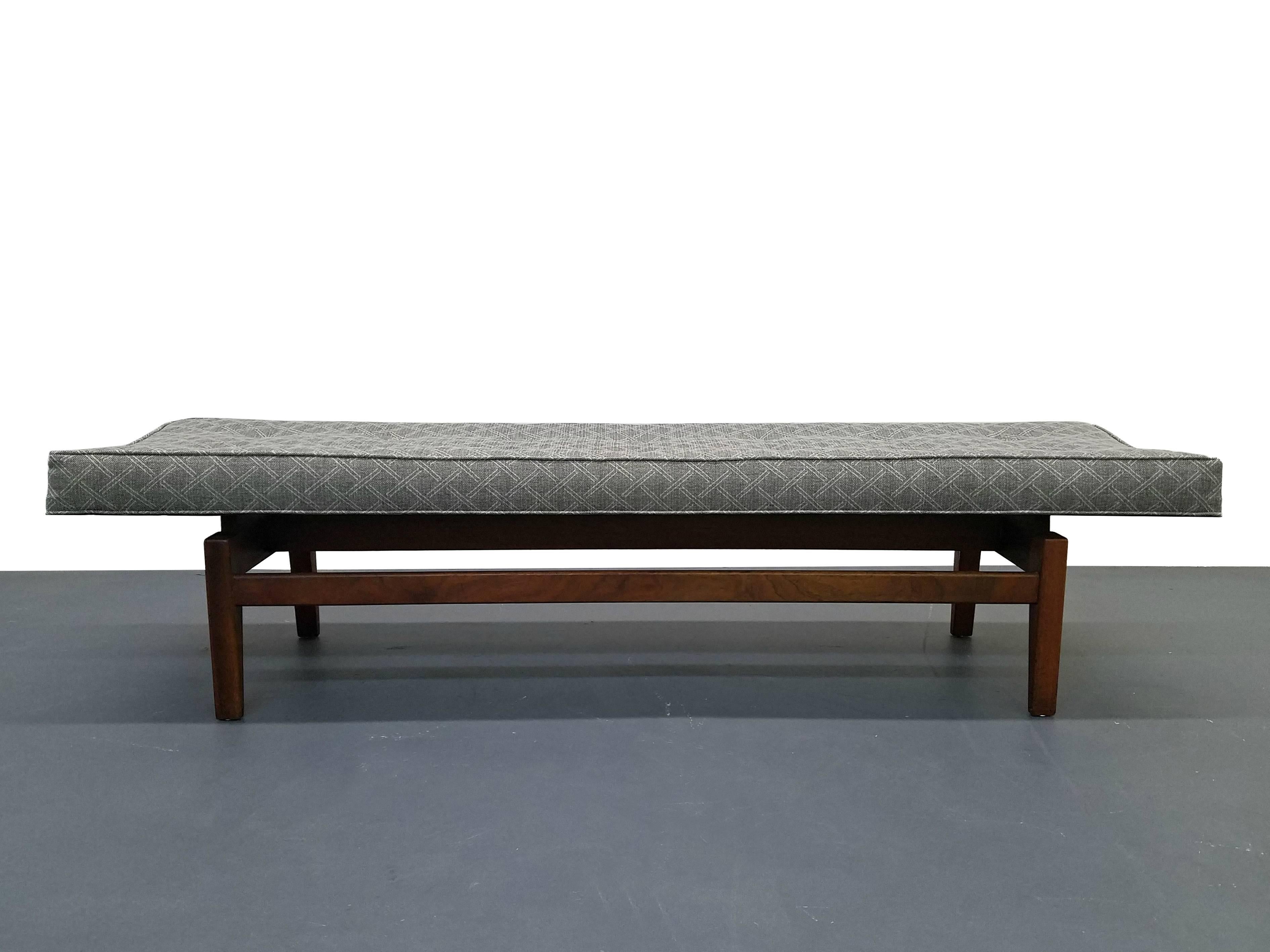 “Good Design means that anything which is good by itself will go with other things.” Jens Risom

Super rare and super awesome 6ft Floating Bench by Jens Risom. You'll see these benches, but very very rarely the 6 foot version. The floating frame