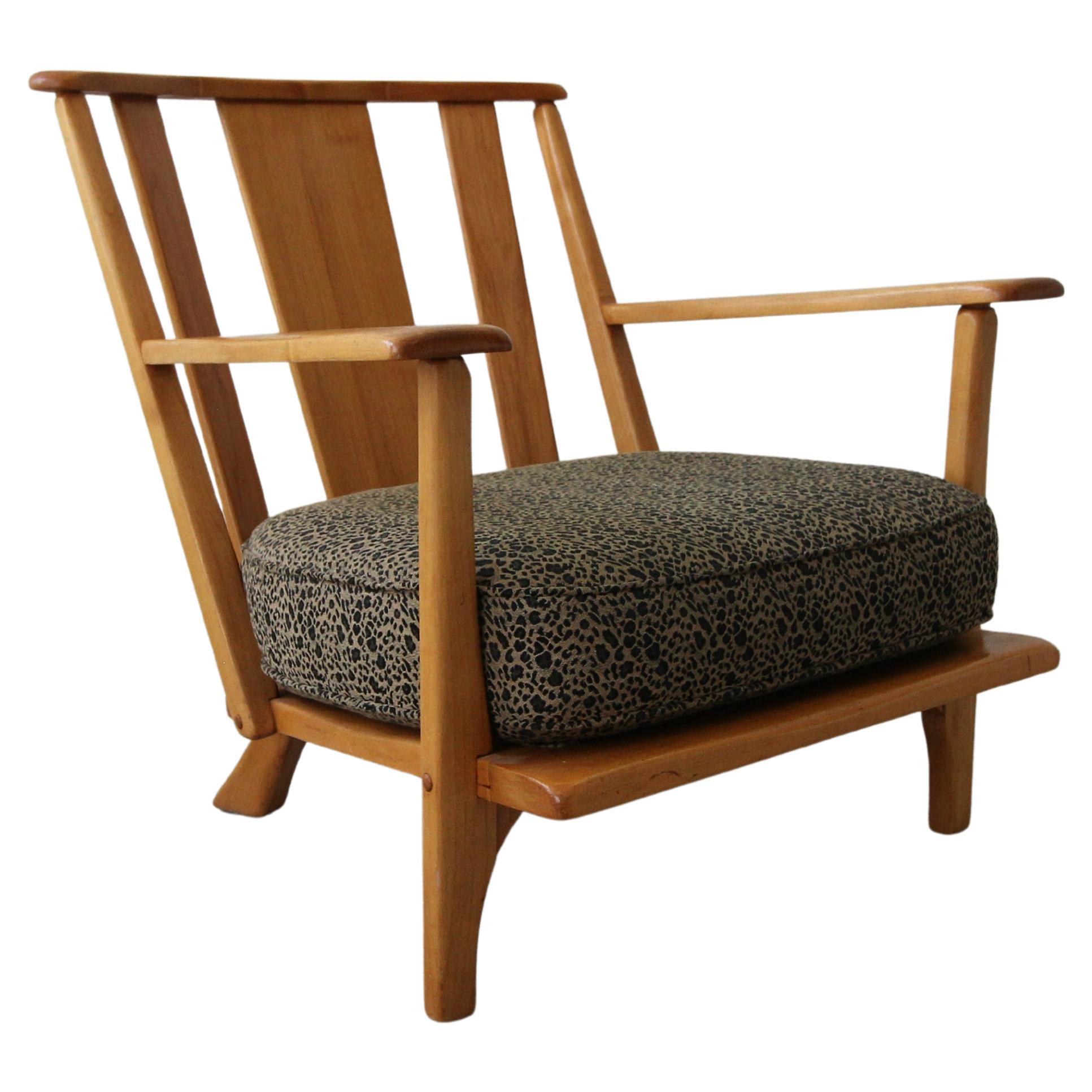 Midcentury Craftsman Style Lounge Chair