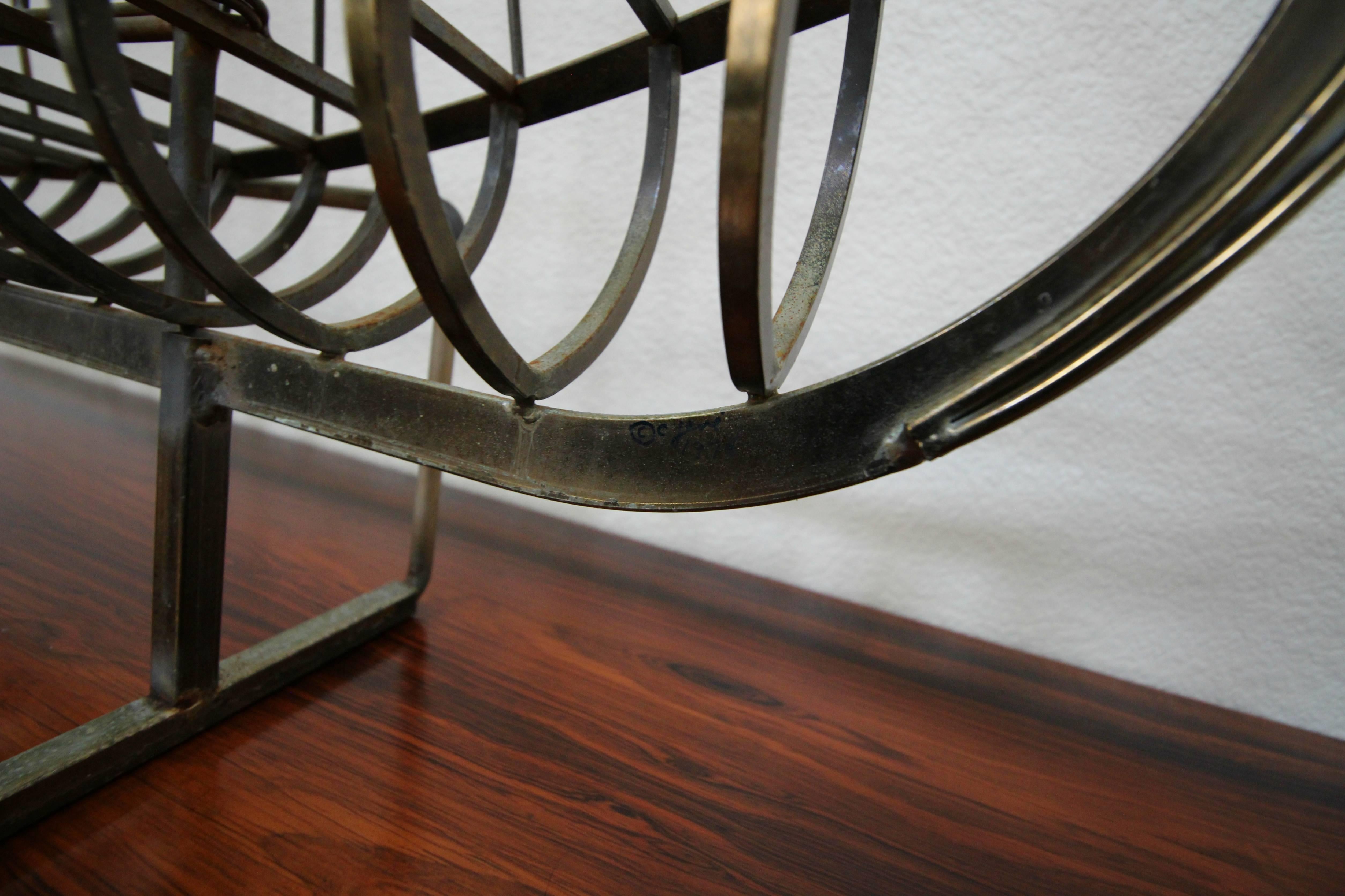 Large Curtis Jere Ship Sculpture 1