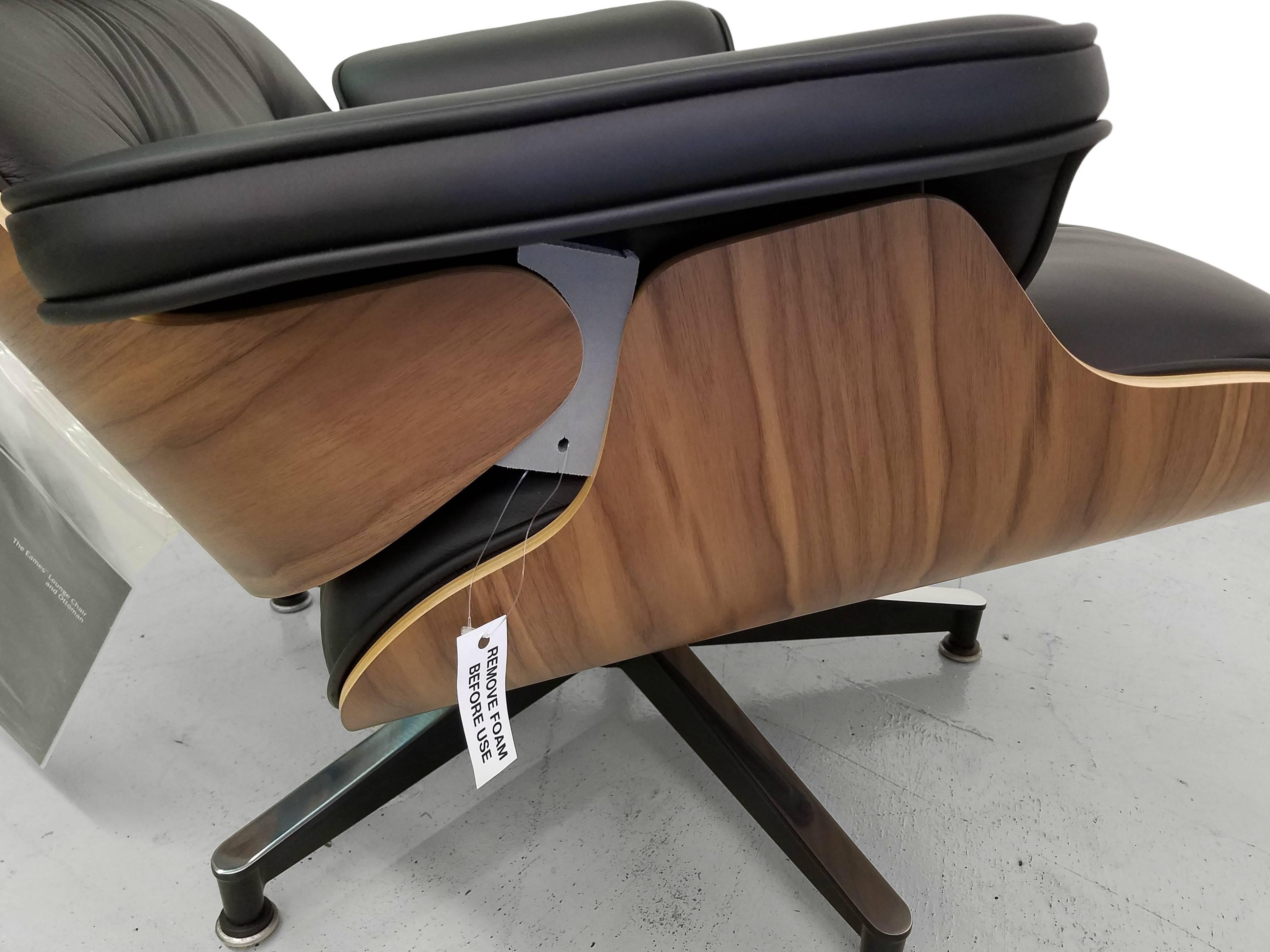 Brand New Authentic Herman Miller Eames Lounge Chair and Ottoman 1