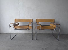 Ensemble vintage de chaises Wassily de Knoll, conçues par Marcel Breuer