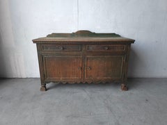 Antique Rustic European Wabi Sabi Cabinet