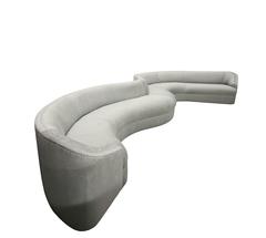 Monumental Mid-Century Biomorphic Sectional Sofa 6