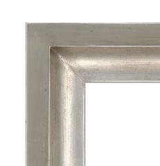 Contemporary Silver Gilt Mirror