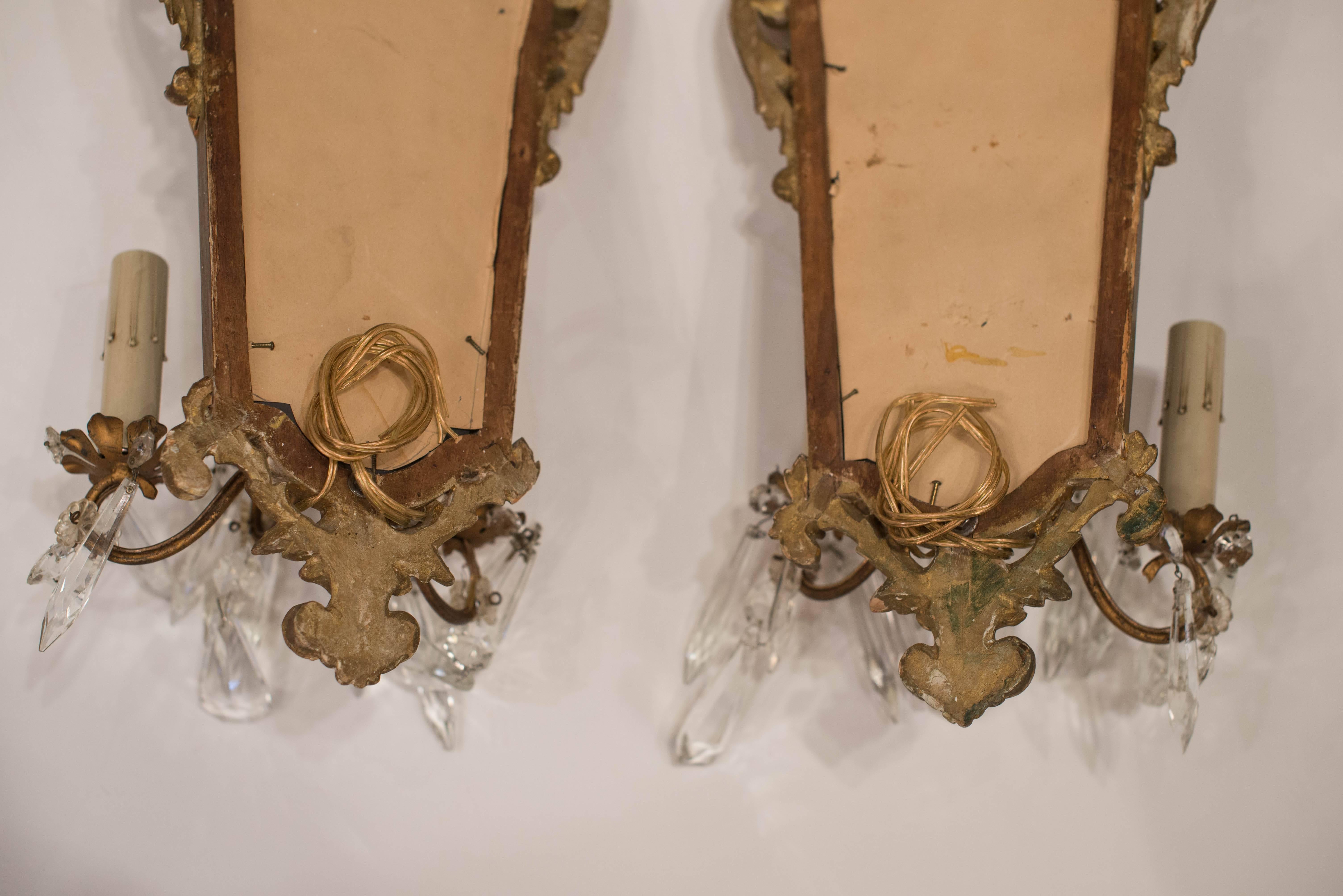 Pair of 19th Century Italian Sconces 6