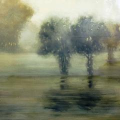 Landscape by Noted American Artist, Charlotte Terrell