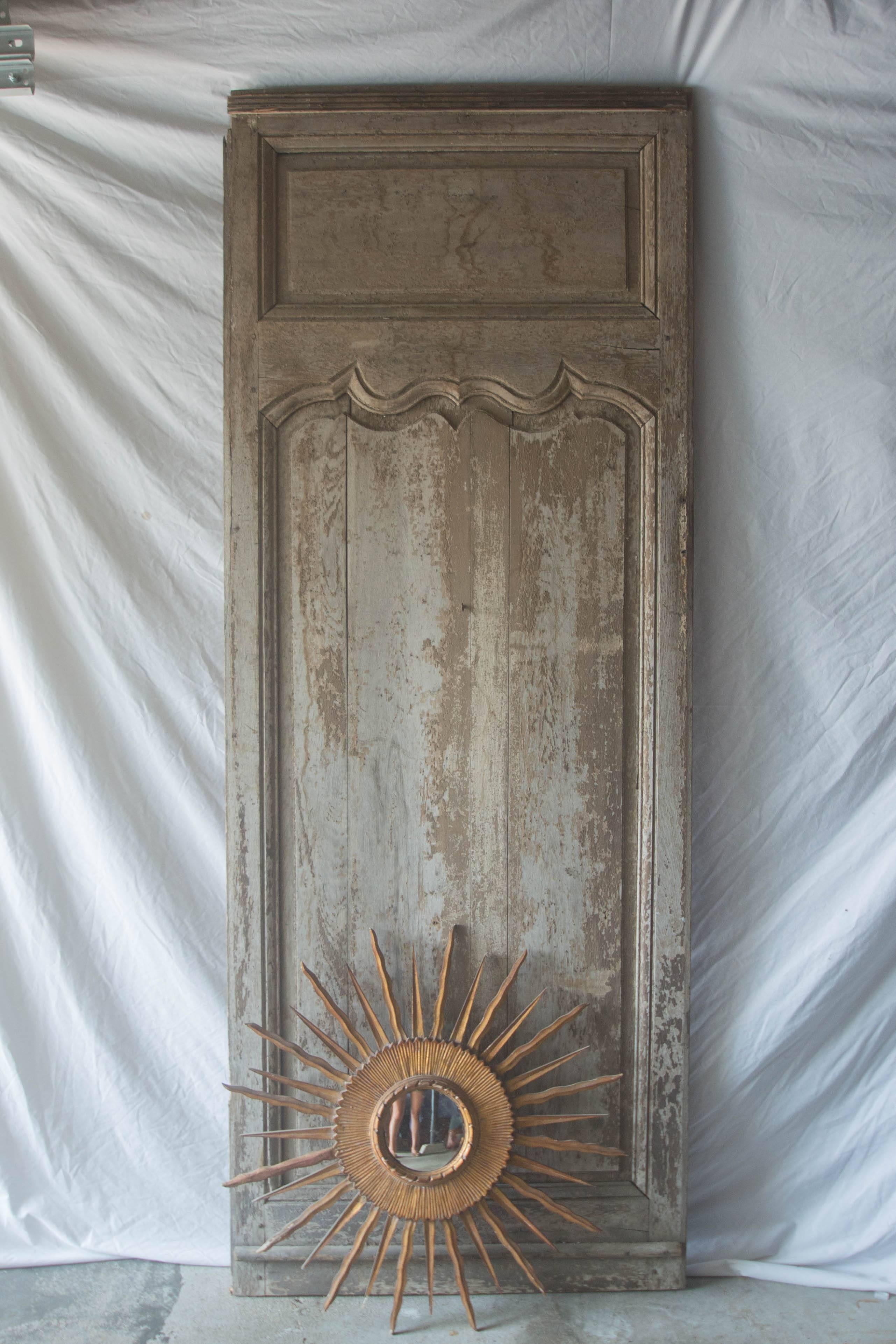 18th Century French Panel or Door with Soleil 2
