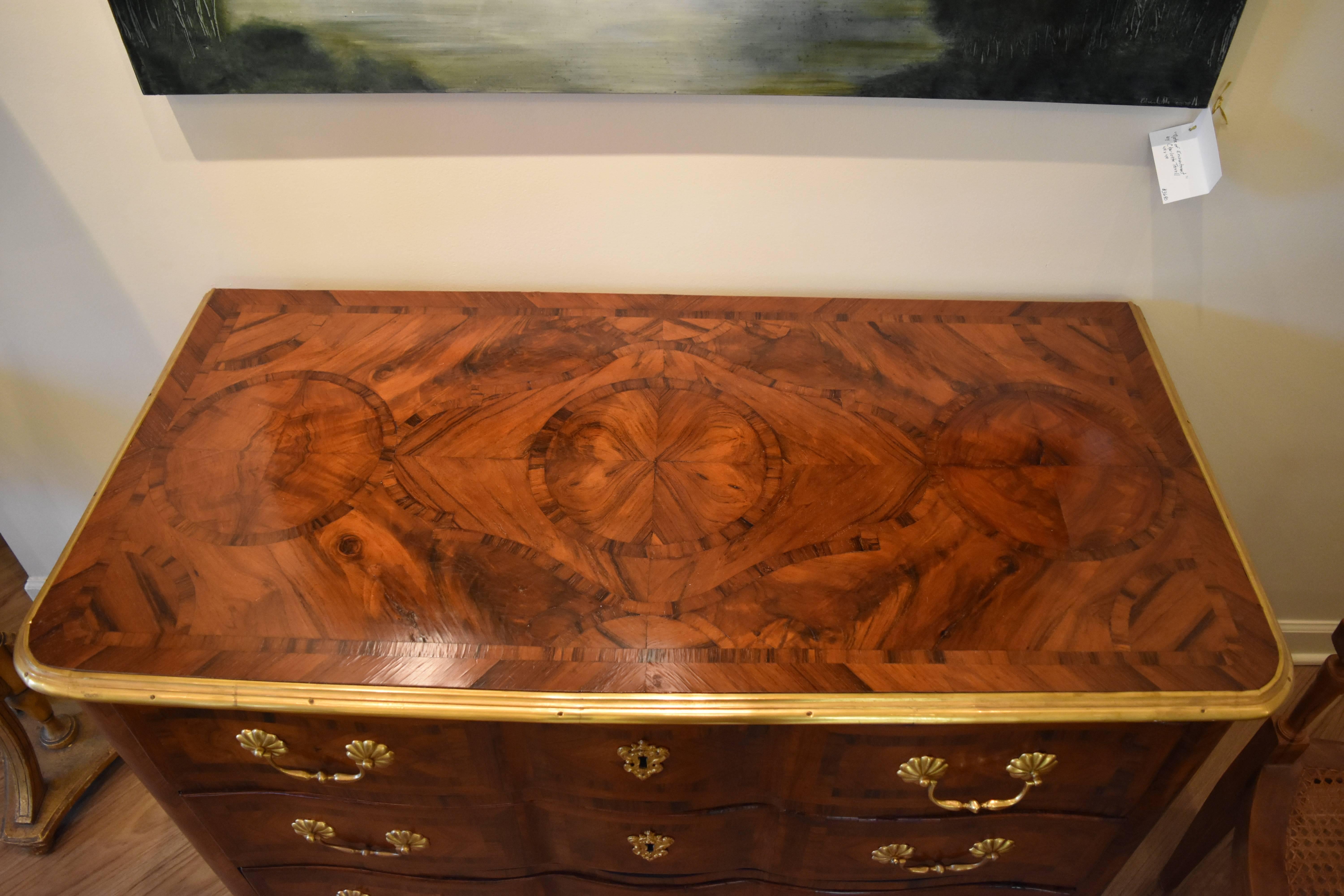 18th Century French Parquetry Commode In Excellent Condition In Nashville, TN