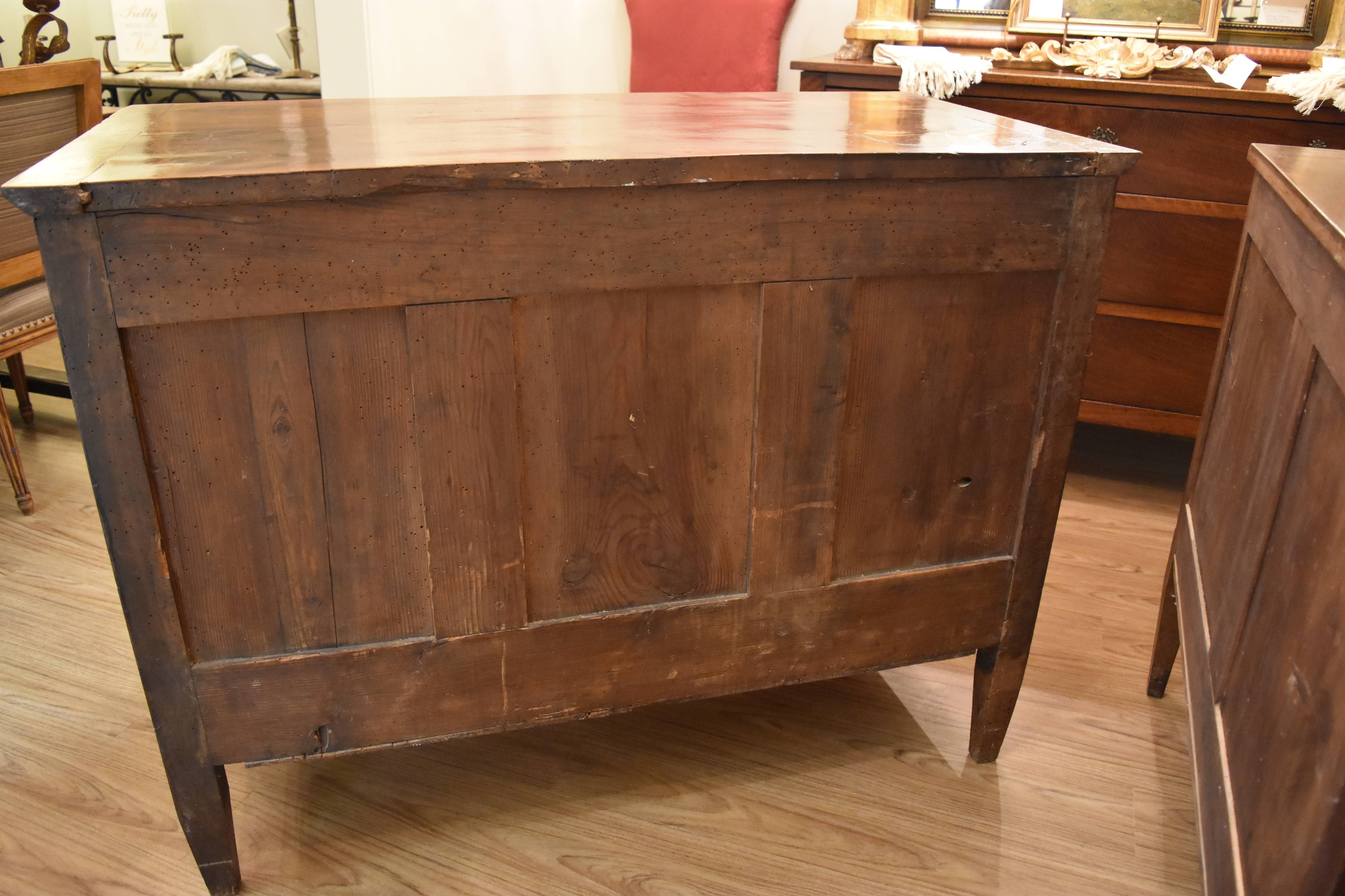 19th Century Louis XVI Style Walnut Commode 1