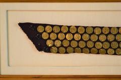 1865 Lincoln Mourning Sash, 140 Buttons