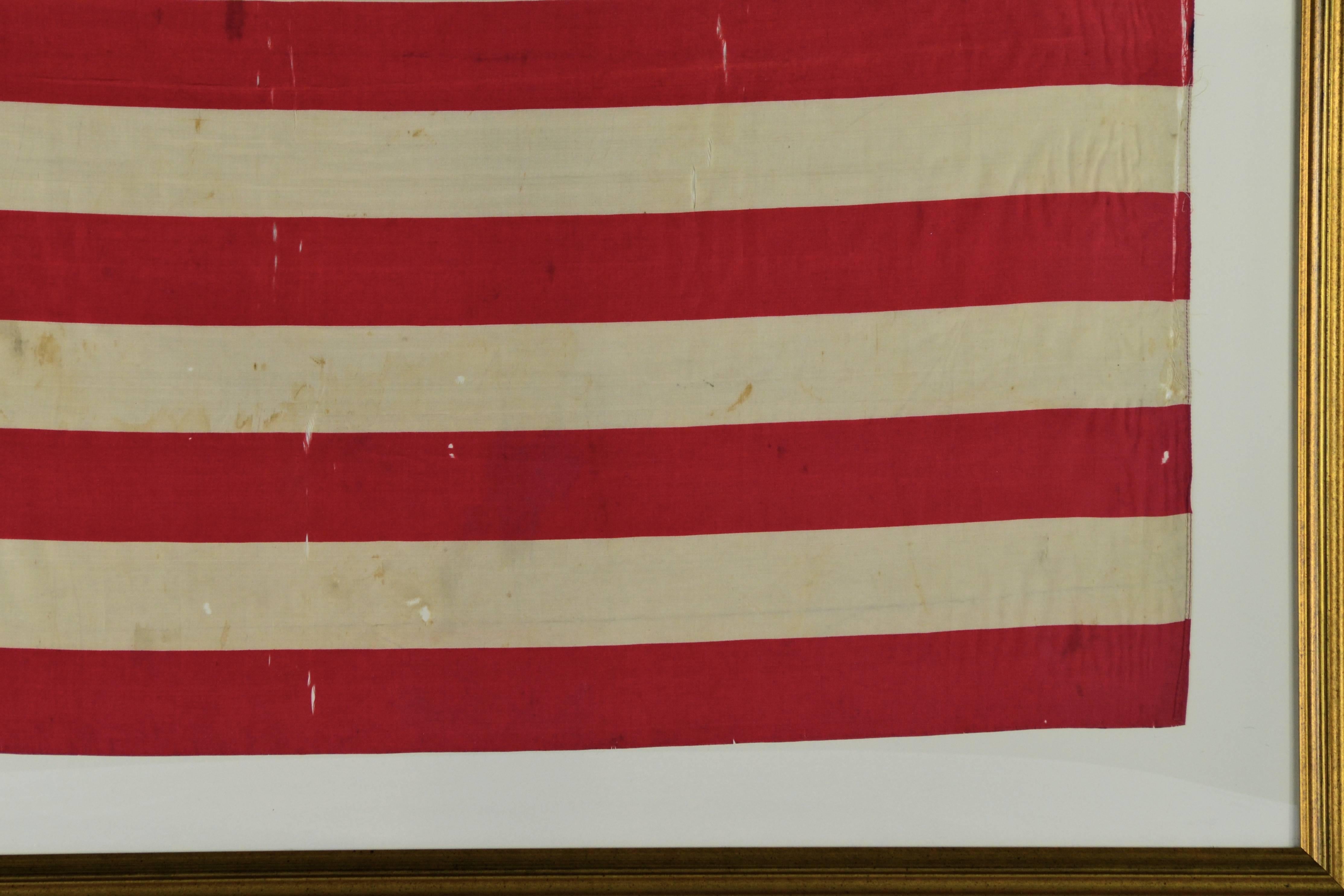 American 36 Star Flag, circa 1864 For Sale