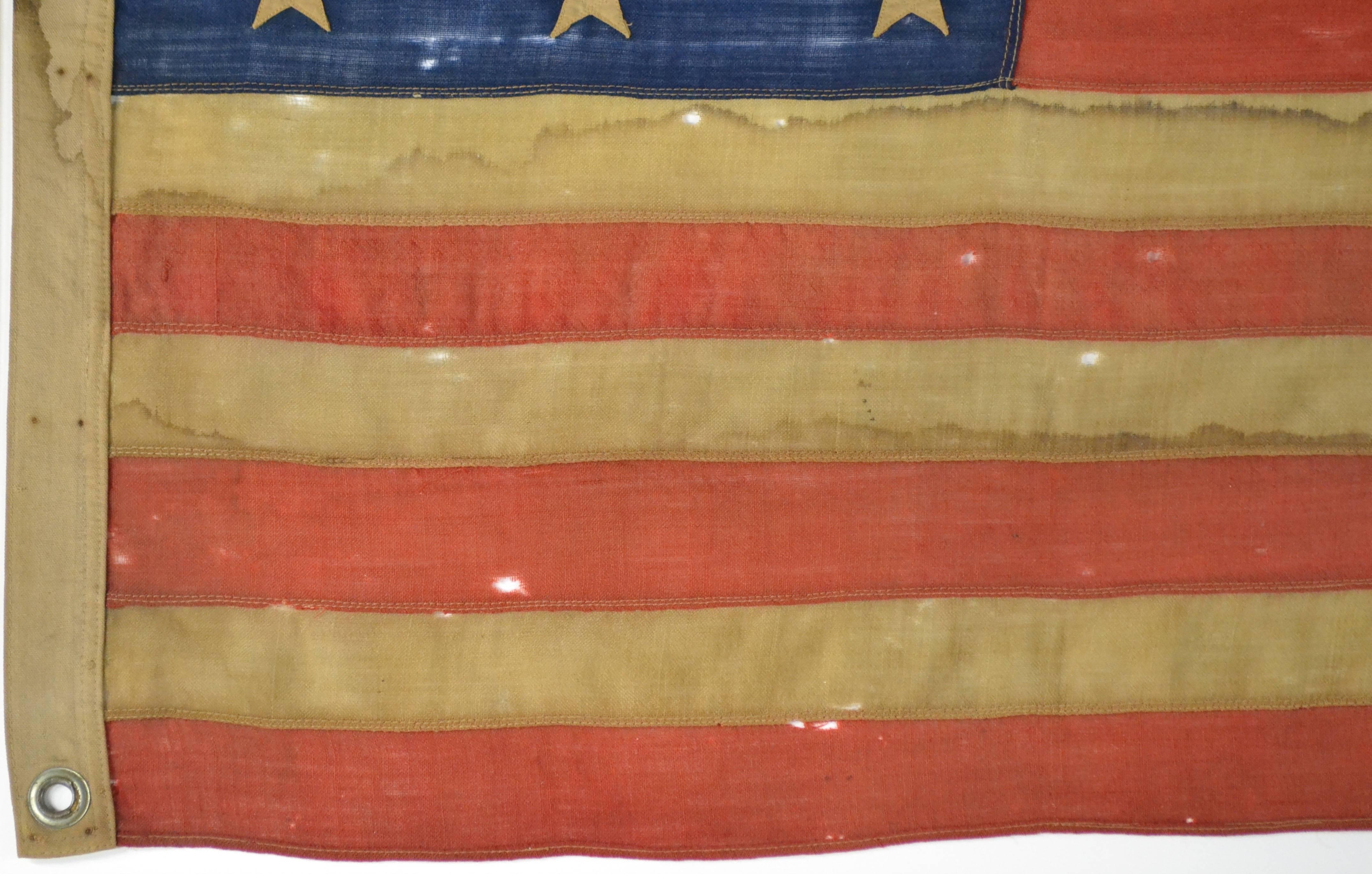 American 13 Star Flag, Antique