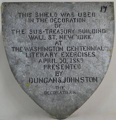 Ohio State Seal, 1889, Hand-Painted
