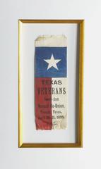 Rare "Republic of Texas" War Veteran Ribbon