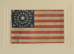 Rare Antique 37 Star Flag, circa 1867