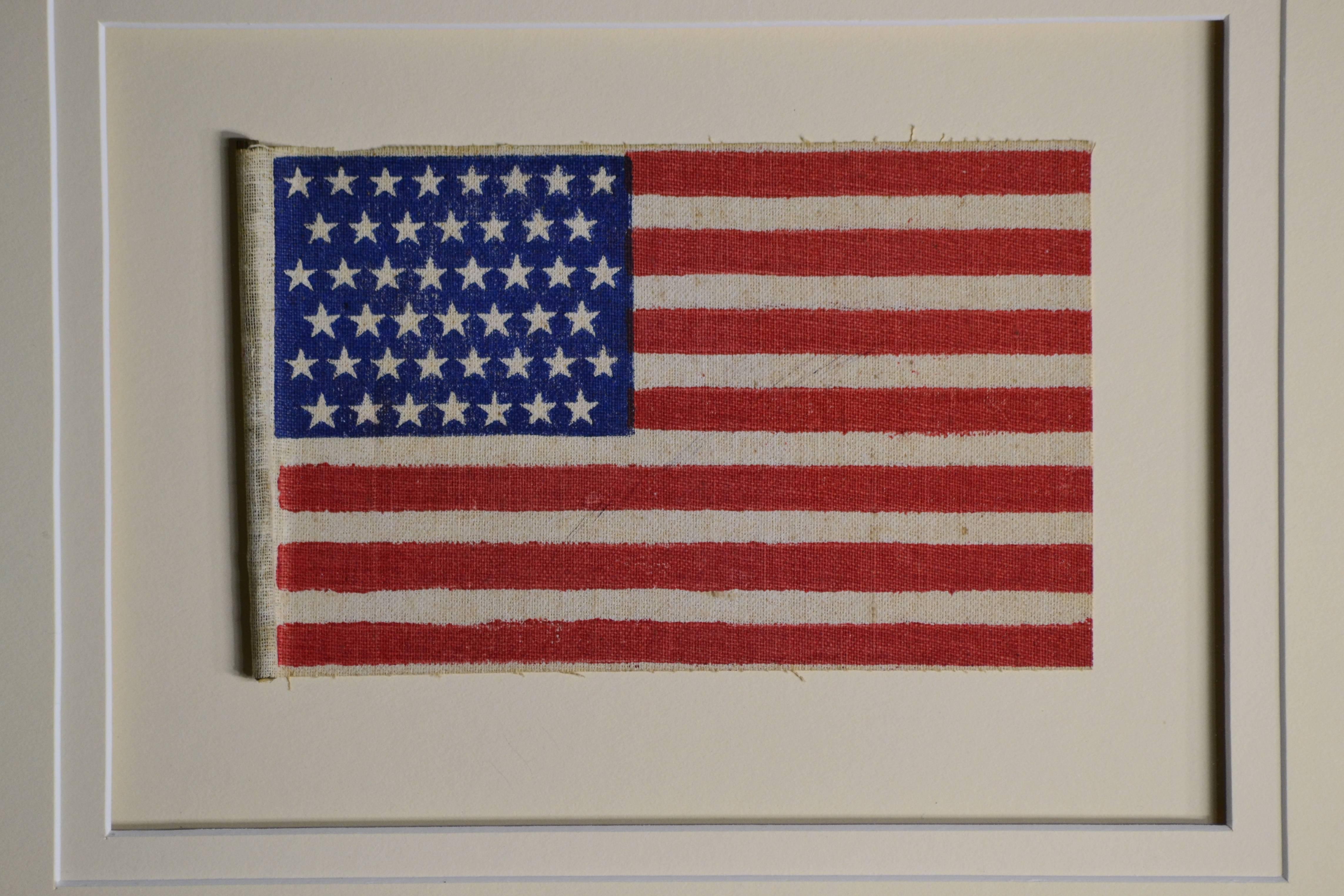 American Classical Authentic 45 Star American Flag, circa 1896 For Sale