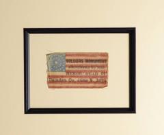 Rare 38 Star Flag with rare star pattern, circa 1876
