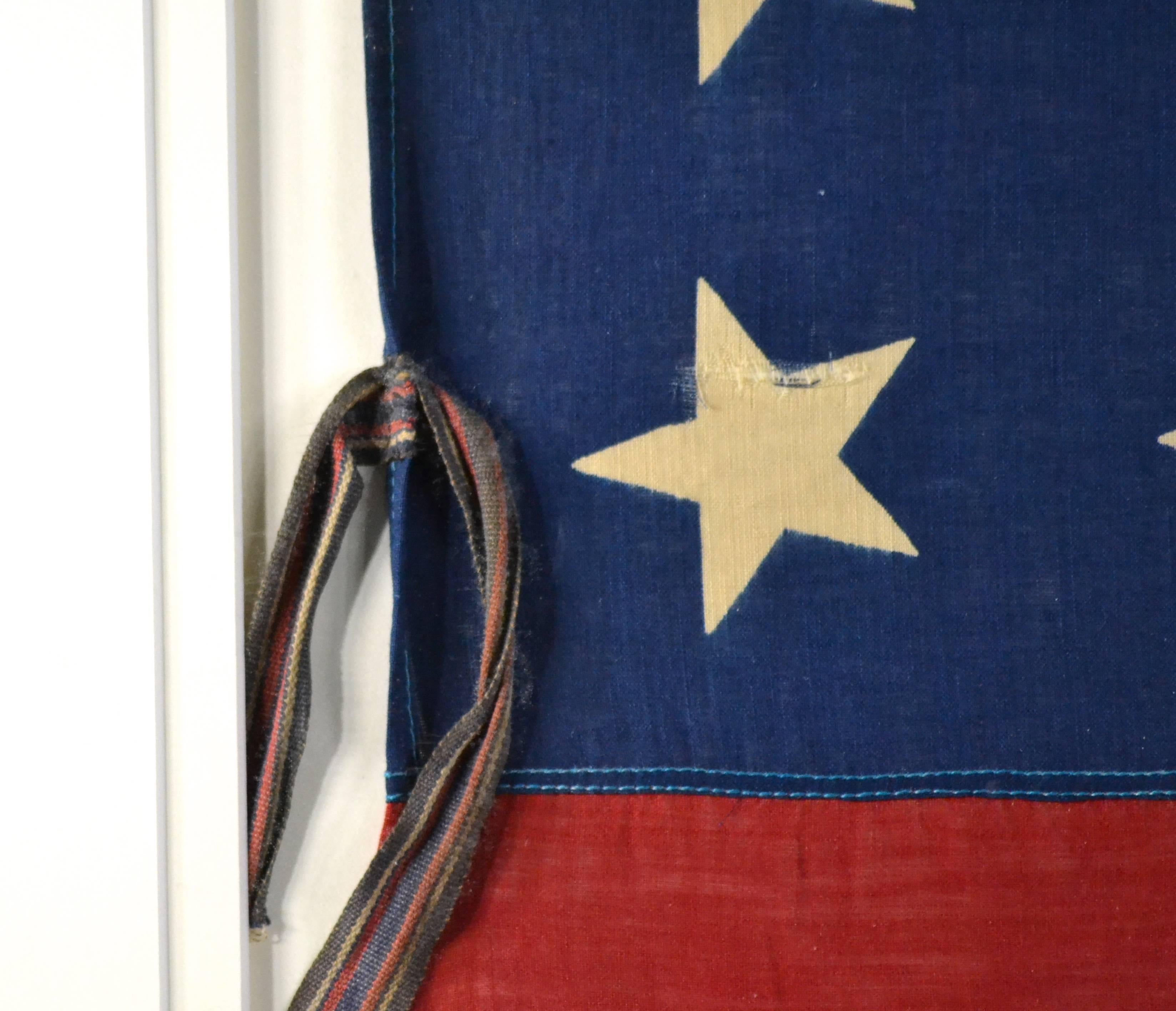 American Rare Nine Star National Flag Banner from UCV