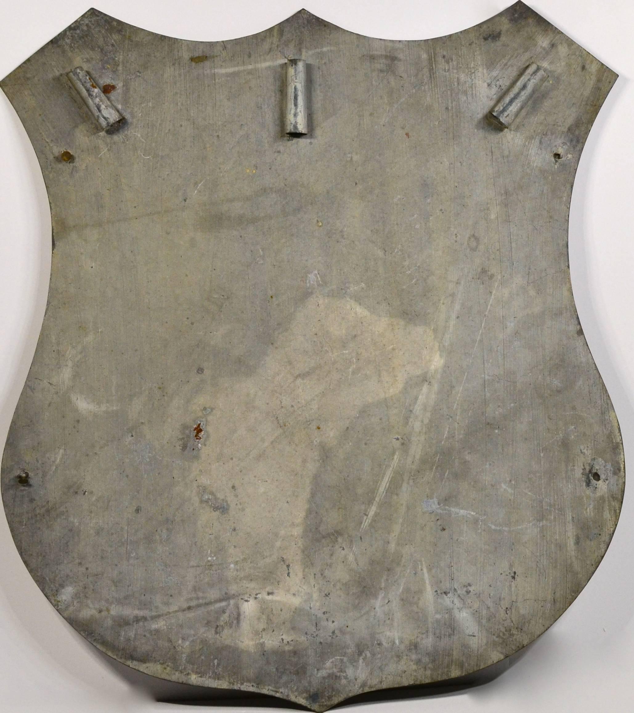 Mid-19th Century Antique Federal Shield, 30 Stars, circa 1848 For Sale