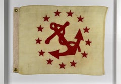 Vintage Commodore Flag, Yacht Club