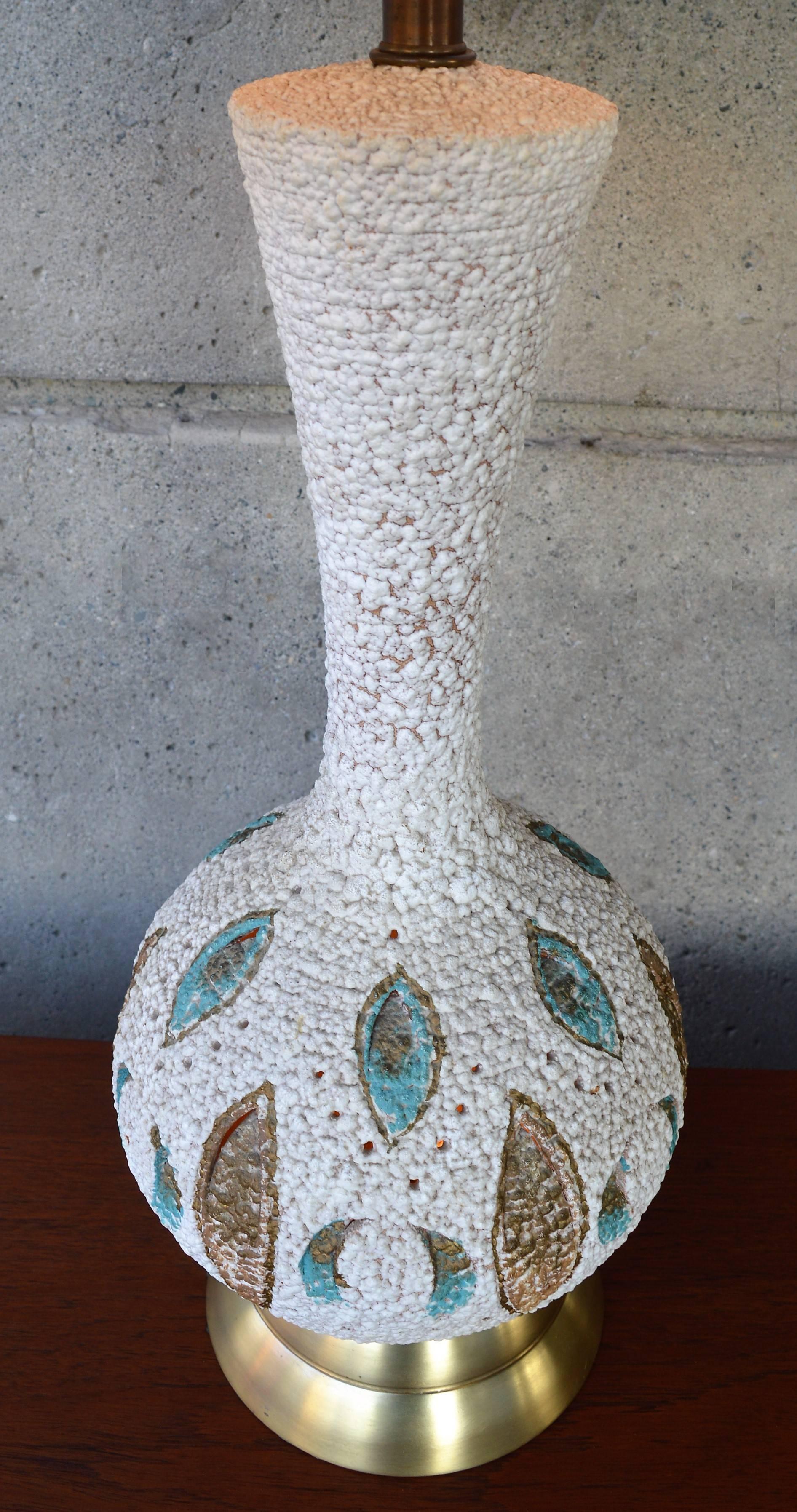 mid century modern ceramic lamps