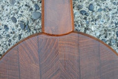 Pair of Jens Quistgaard for Dansk Single Teak Cutting Boards with Hidden Knives