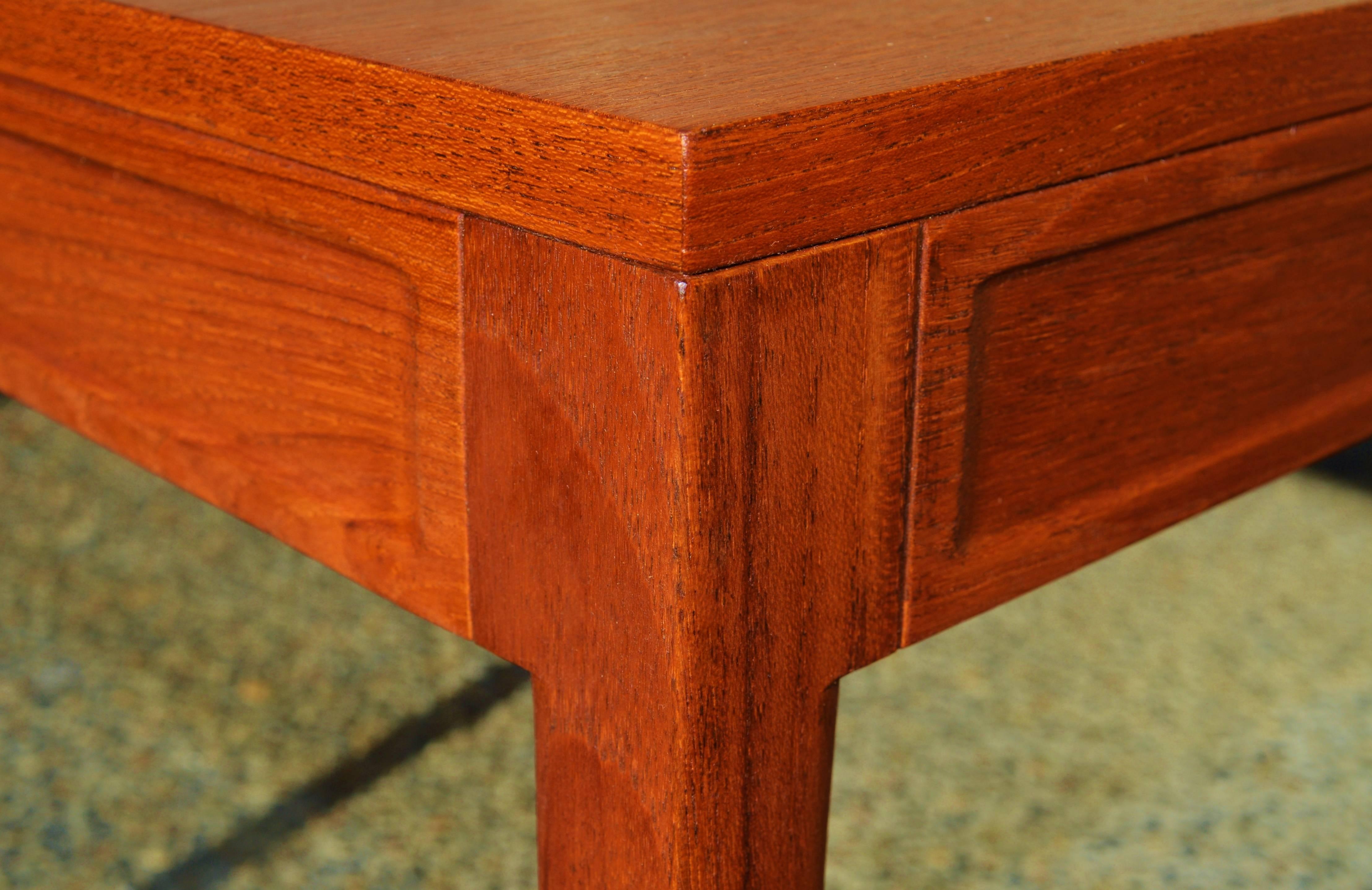 Danish Finn Juhl Teak Diplomat Side Table for France & Son, Denmark