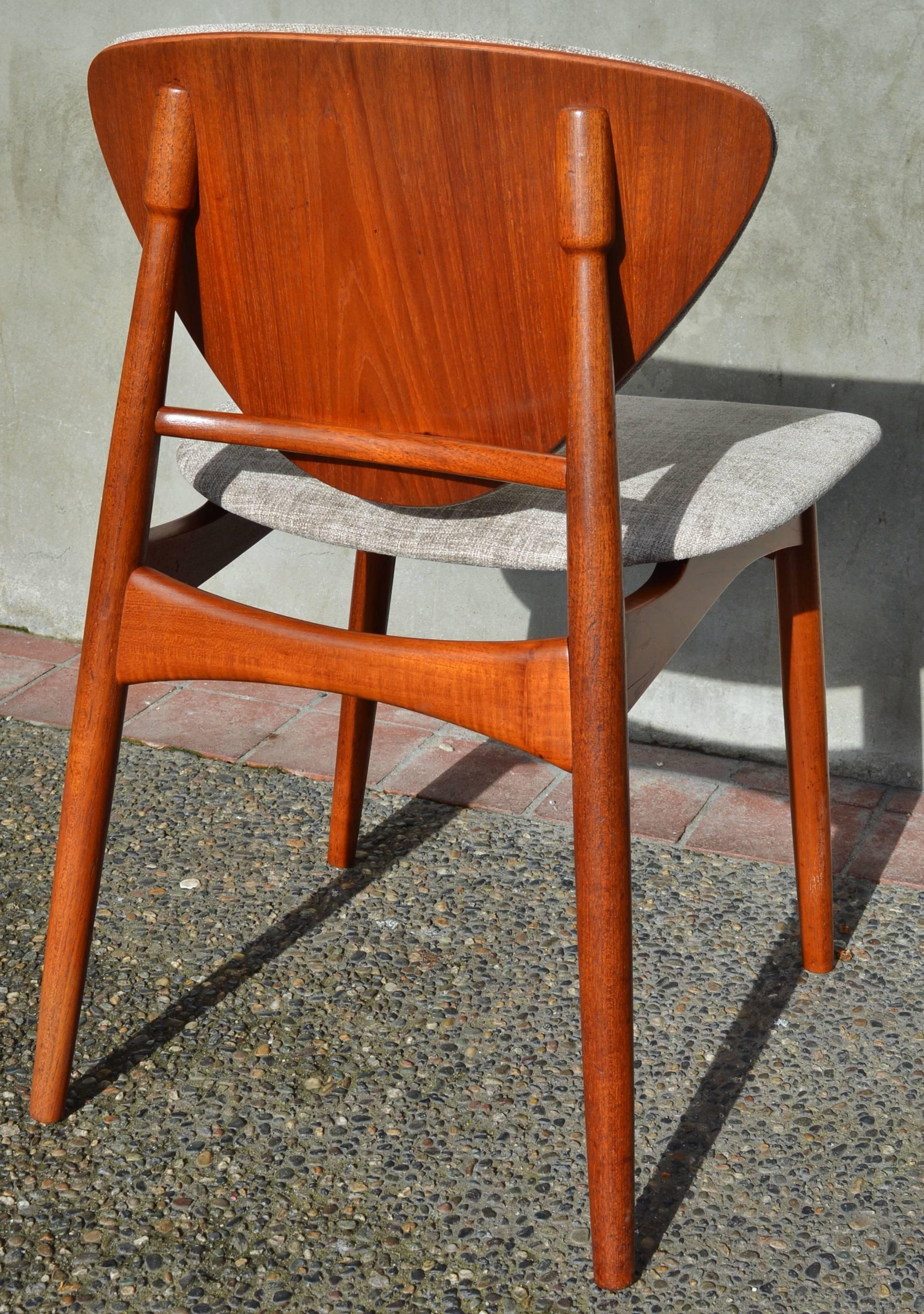 Danish Desk Chair / Side Chair Inspired by Arne Hovmand-Olsen 1