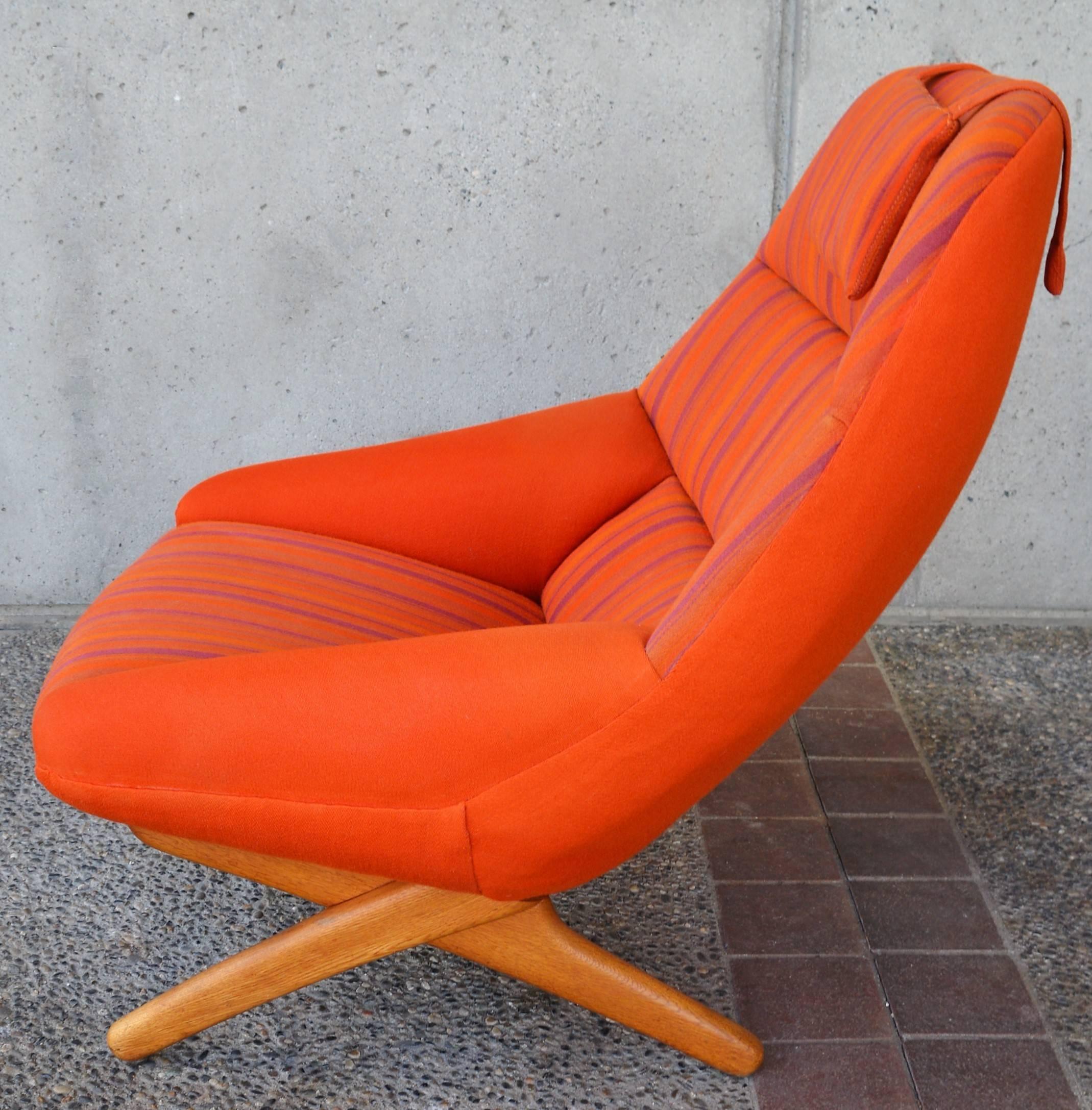 Illum Wikkelsø ML 91 Lounge Chair for Mikael Larsen, Danish 2