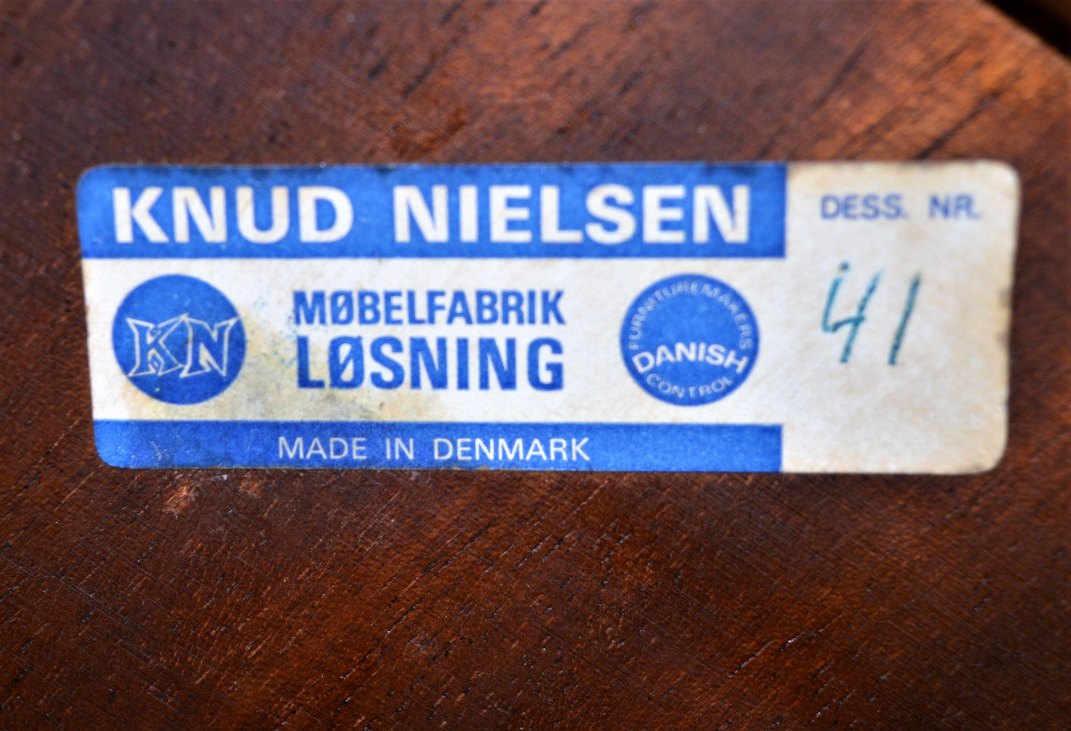 Knud Nielsen Teak Credenza or Buffet for Losning Mobelfabrik 2