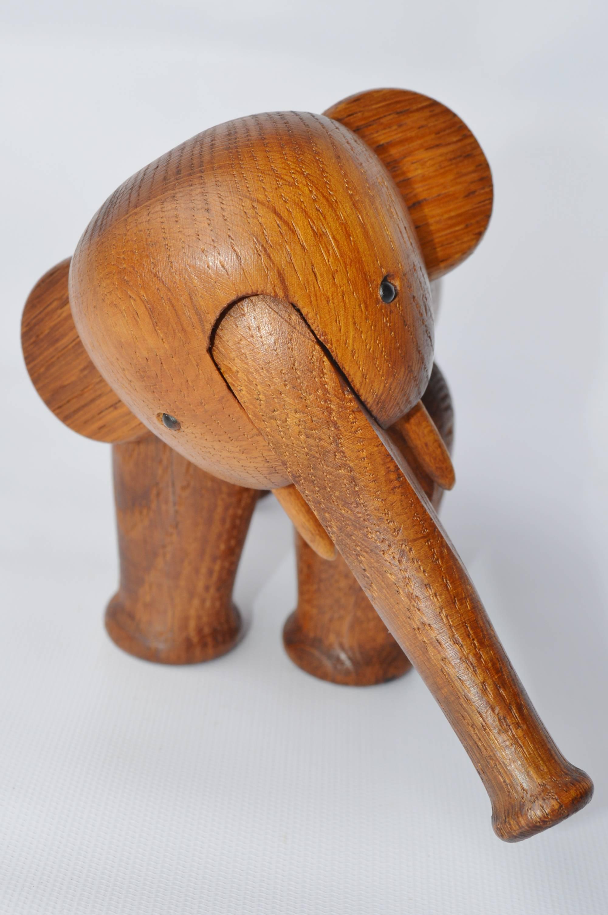 Kay Bojesen Oak Elephant Figure, Denmark 2