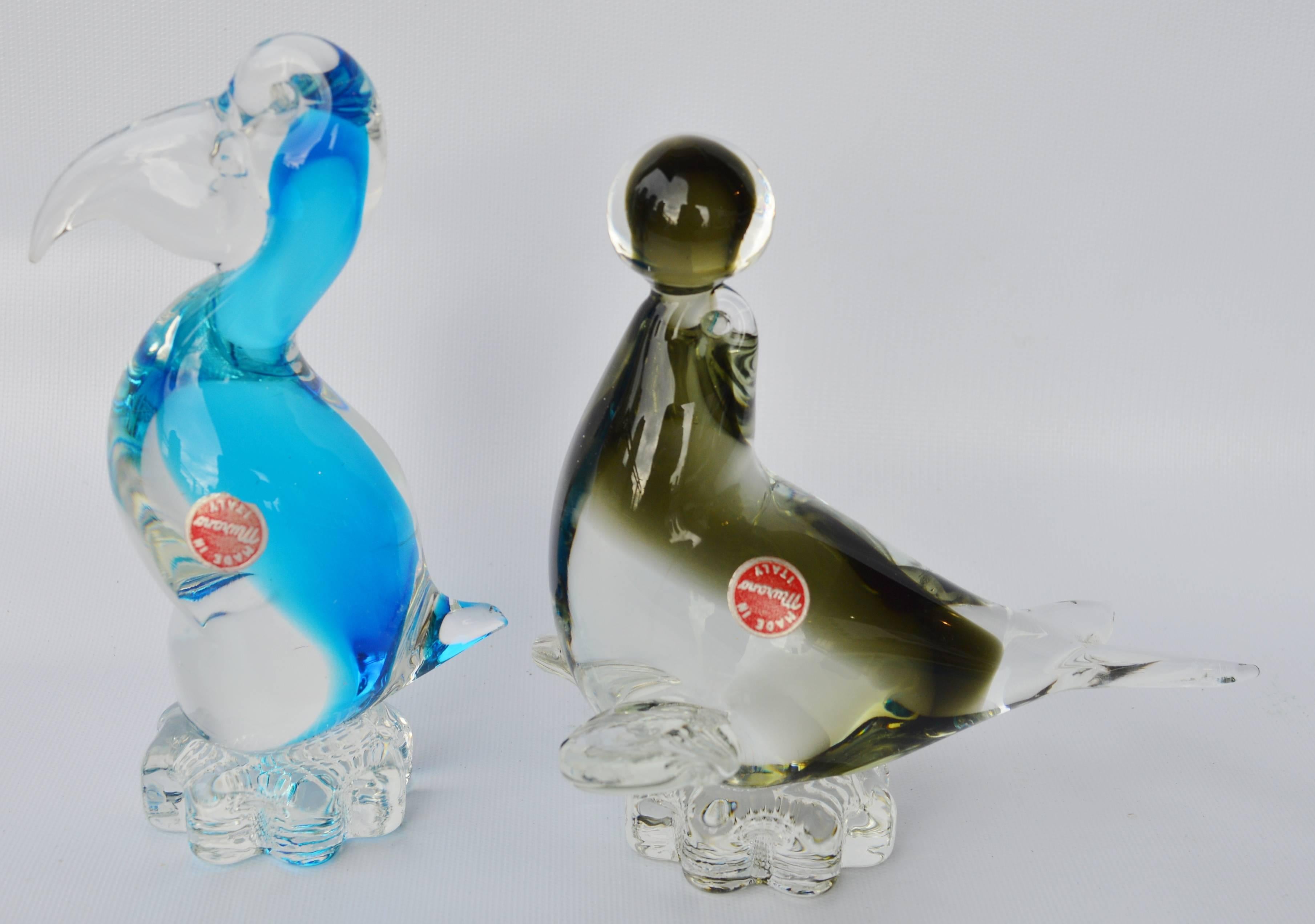 murano glass pelican