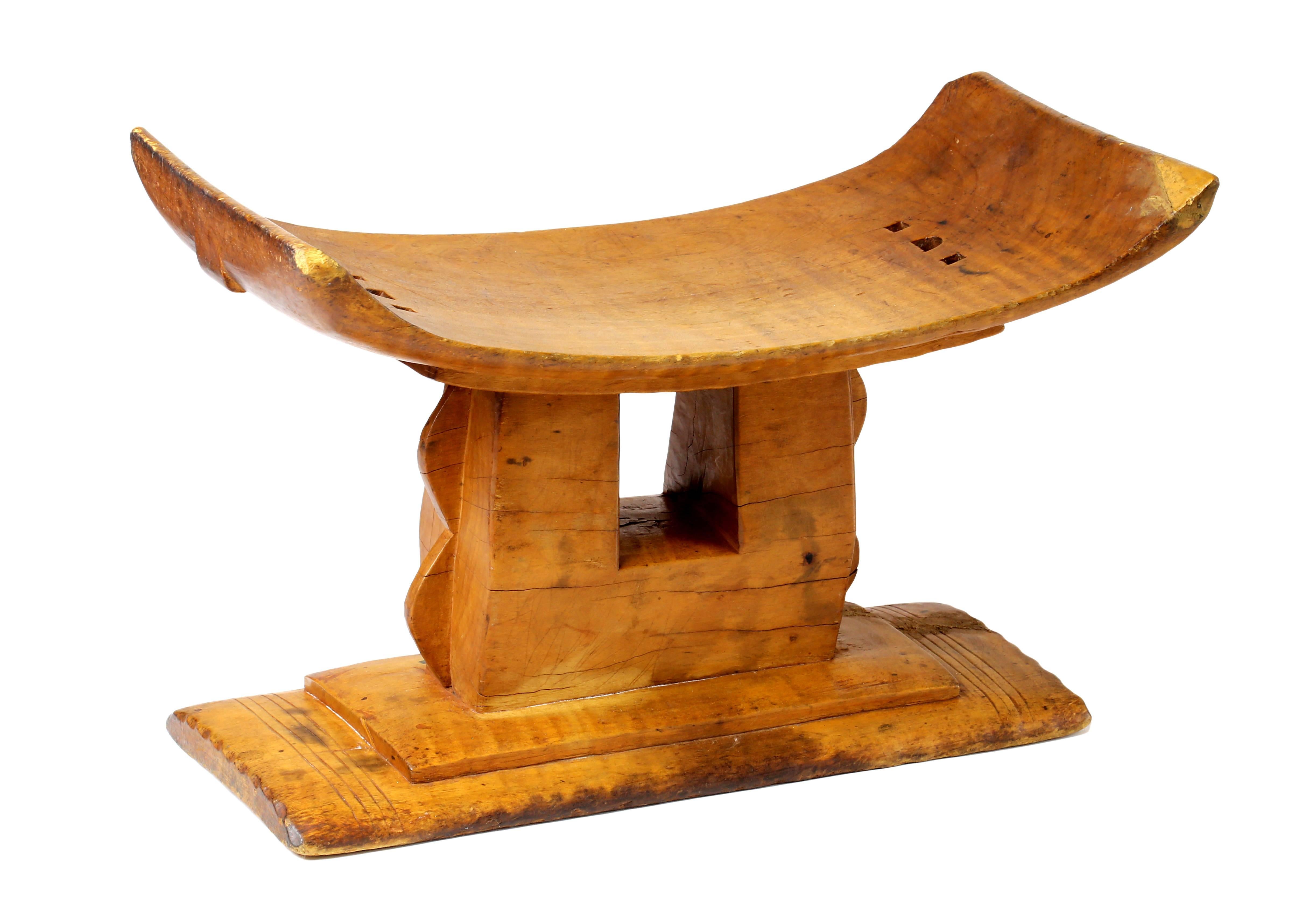 Ghanaian African Ashanti Headrest, 20th Century