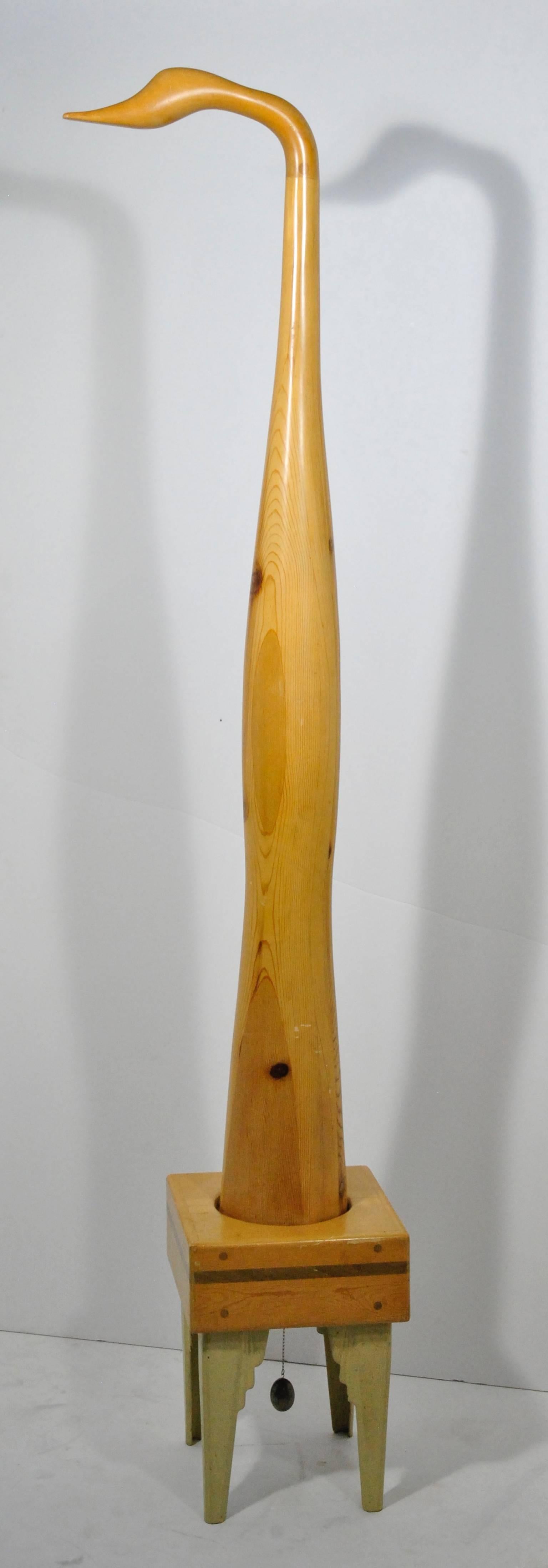 Sculpture by David King, Wood and Bronze, 1969 For Sale 4