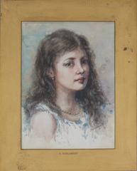 Acuarela a la Manera de Alexei Alexeievitch Harlamoff Ruso, 1842-1915