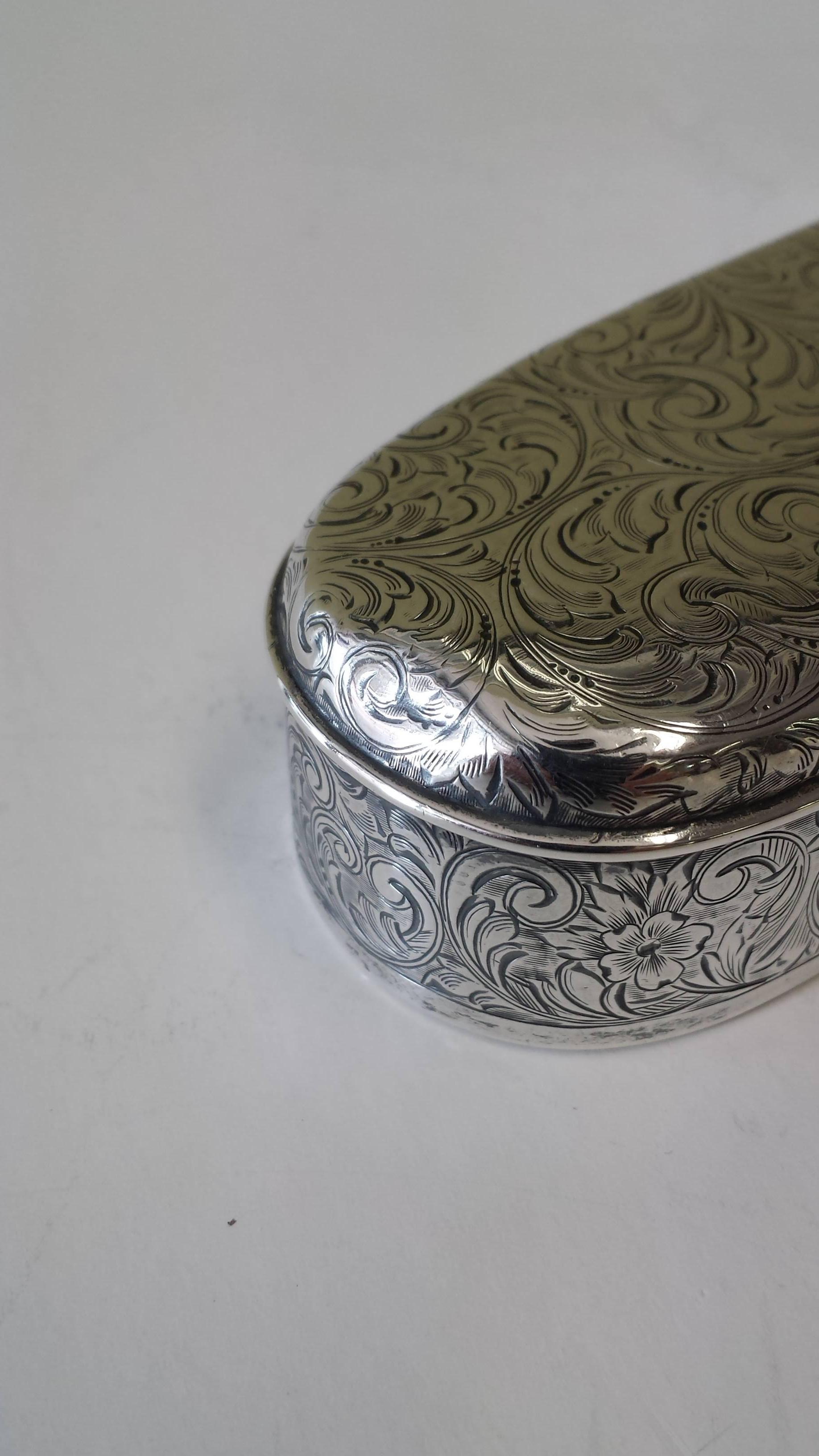 20th Century Black, Starr and Frost Sterling Silver Glasses Case, New York