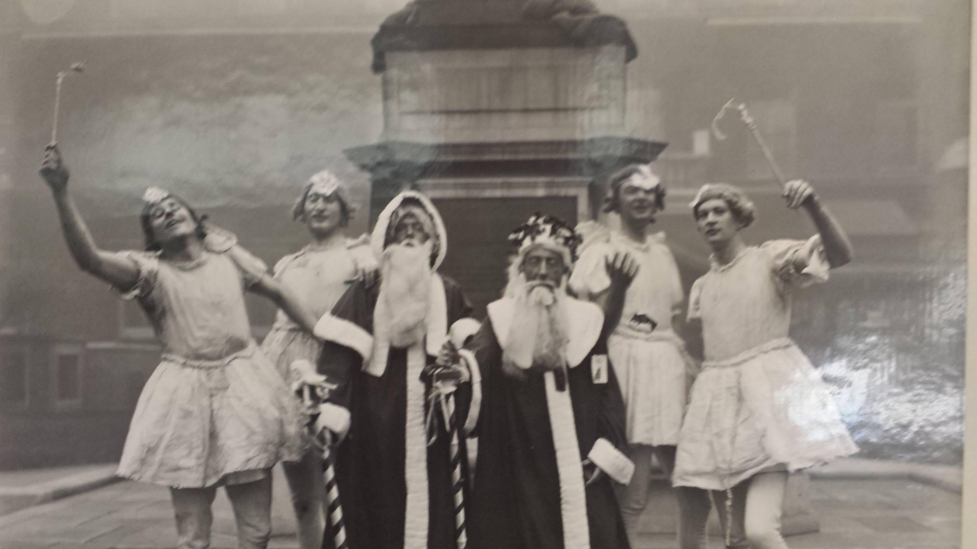 Great Britain (UK) Albert Hester Photograph Christmas 1933 Clapton London, London Hospital Band