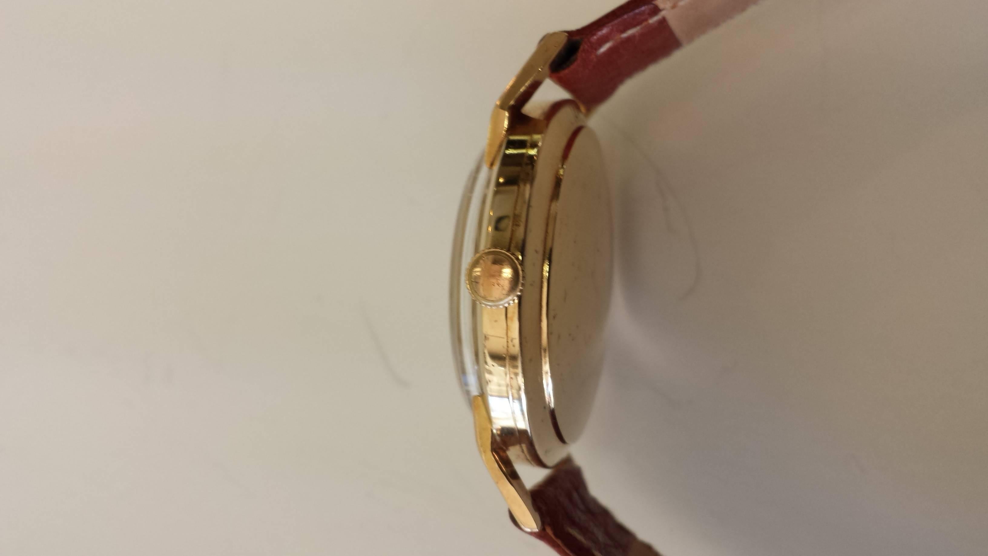 Ulysse Nardin Chronometer Automatic Men's Wristwatch 14K Gold 1