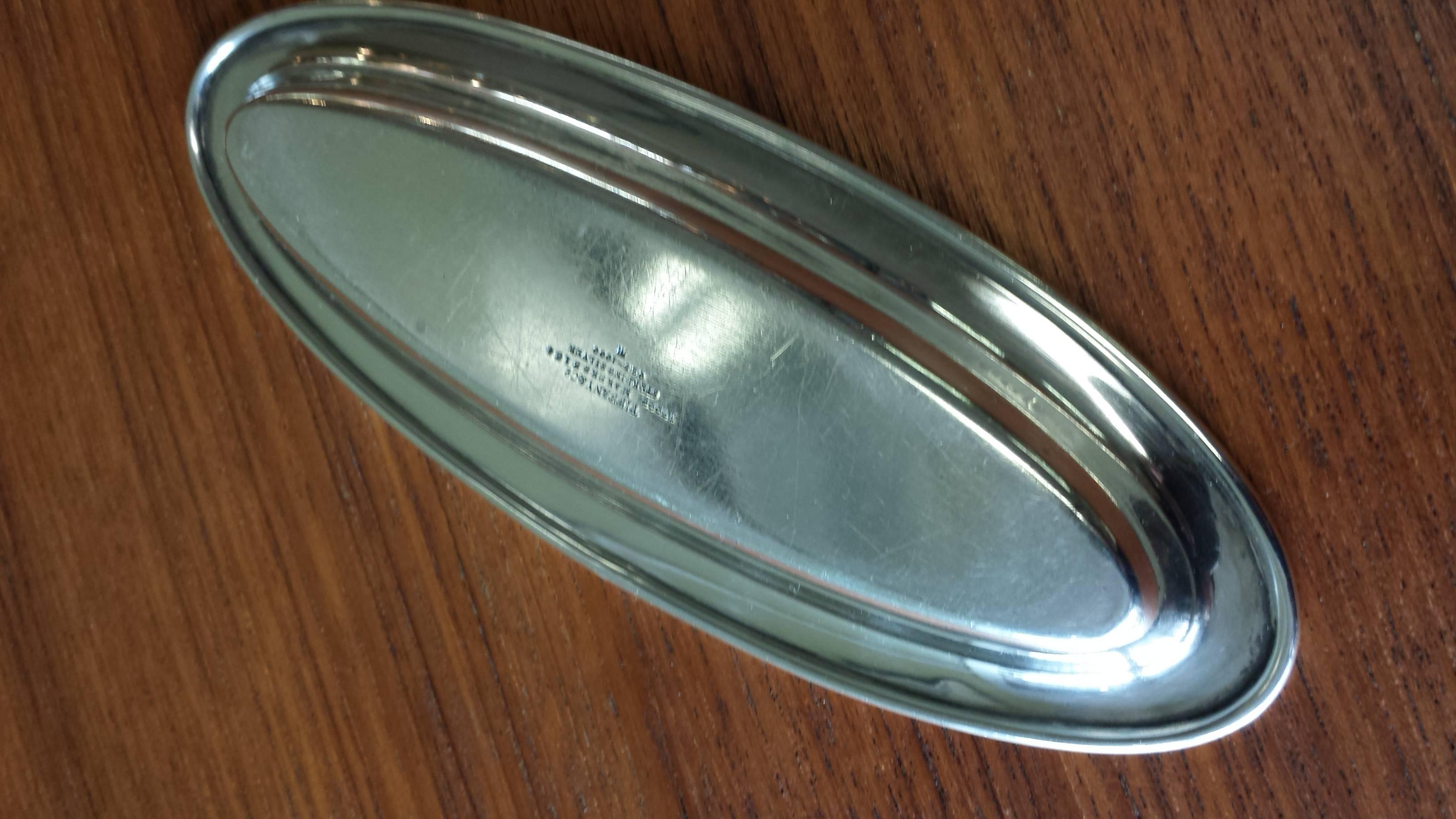 American Tiffany & Co. Makers Sterling Silver Pin Tray
