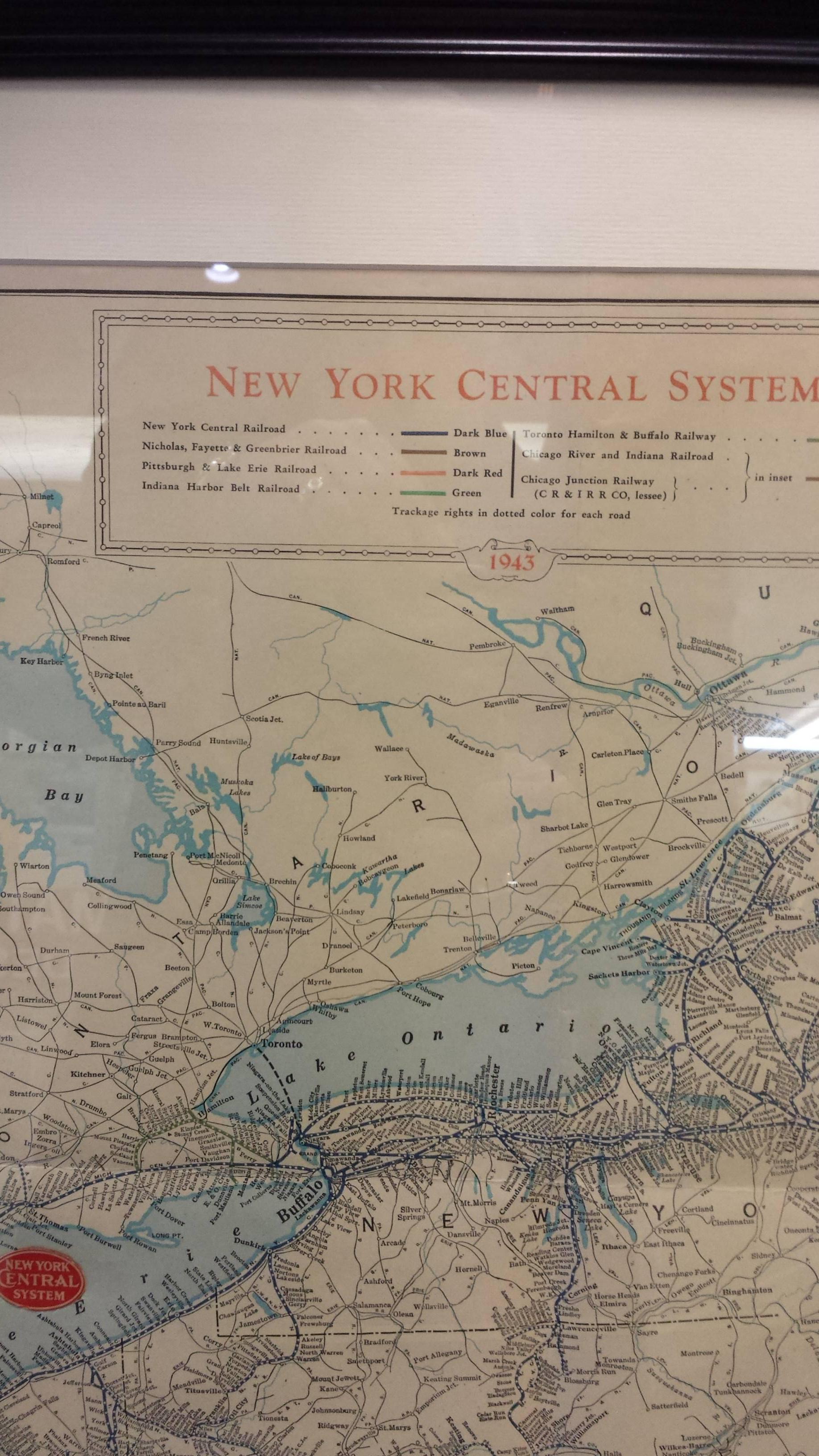 new york central map