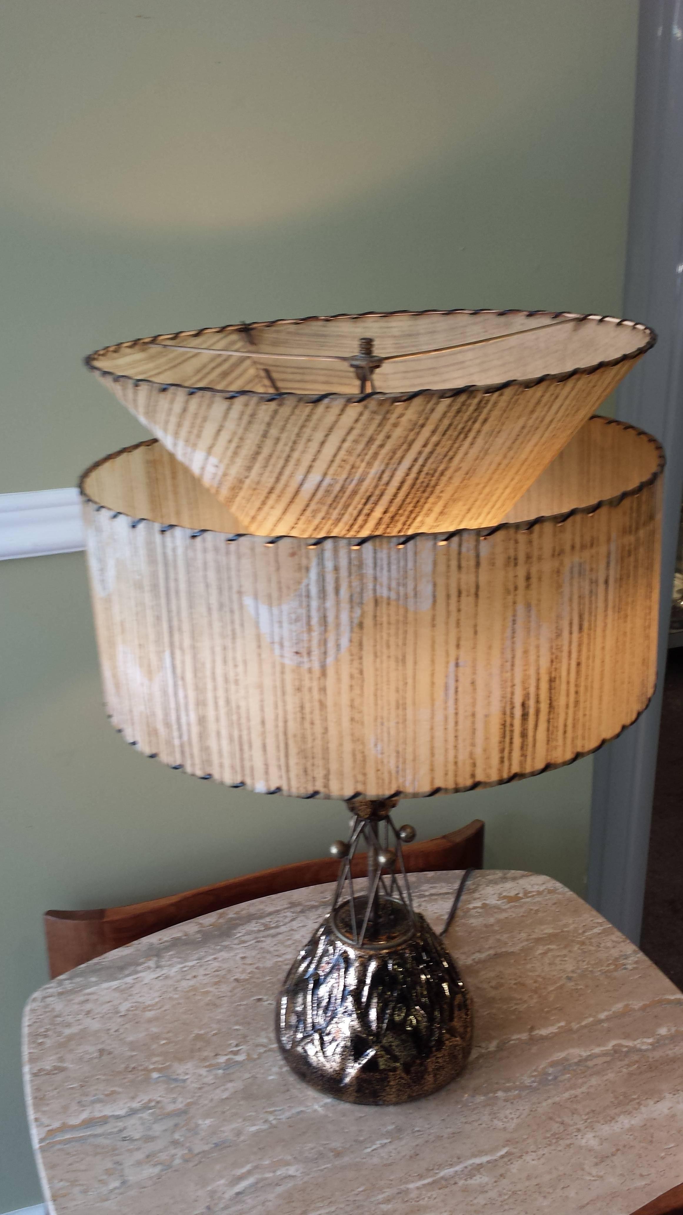 two tier lamp shades