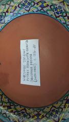 Decanter and Underplate by Christopher Dresser for Watacombe Terracotta Co