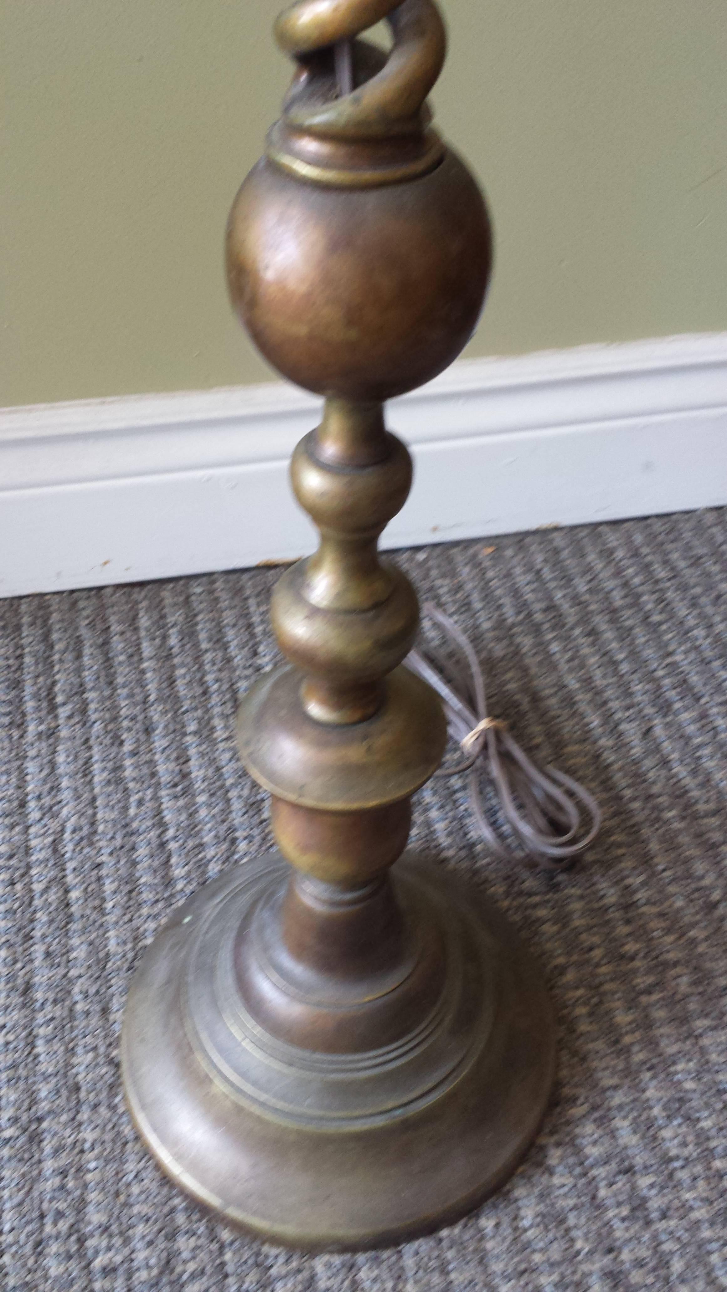 barley twist standard lamp