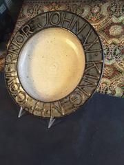 N.H. Governor John W. King Political Campaign Charger von Gerry Williams