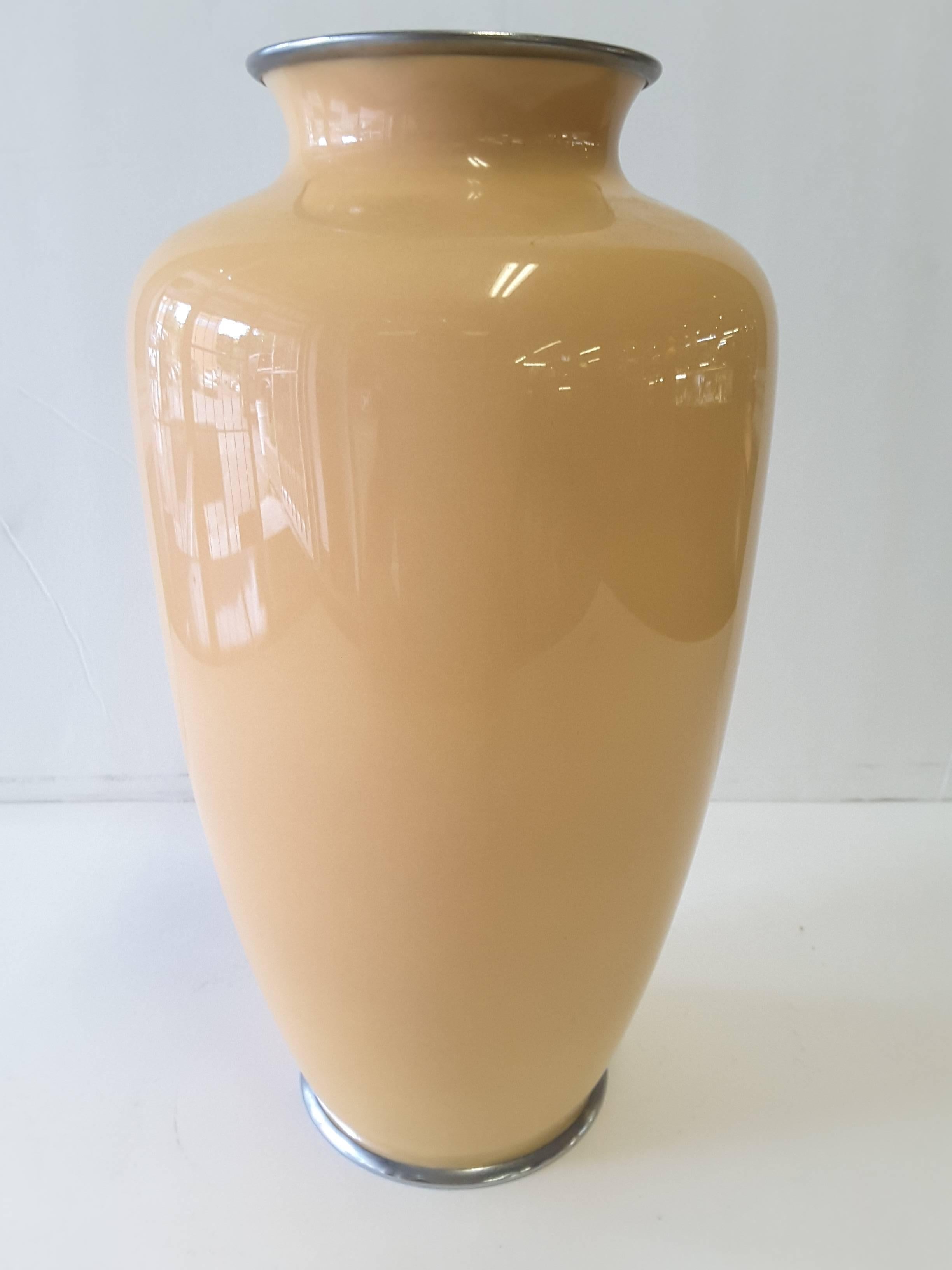 japanese cloisonne enamel vases