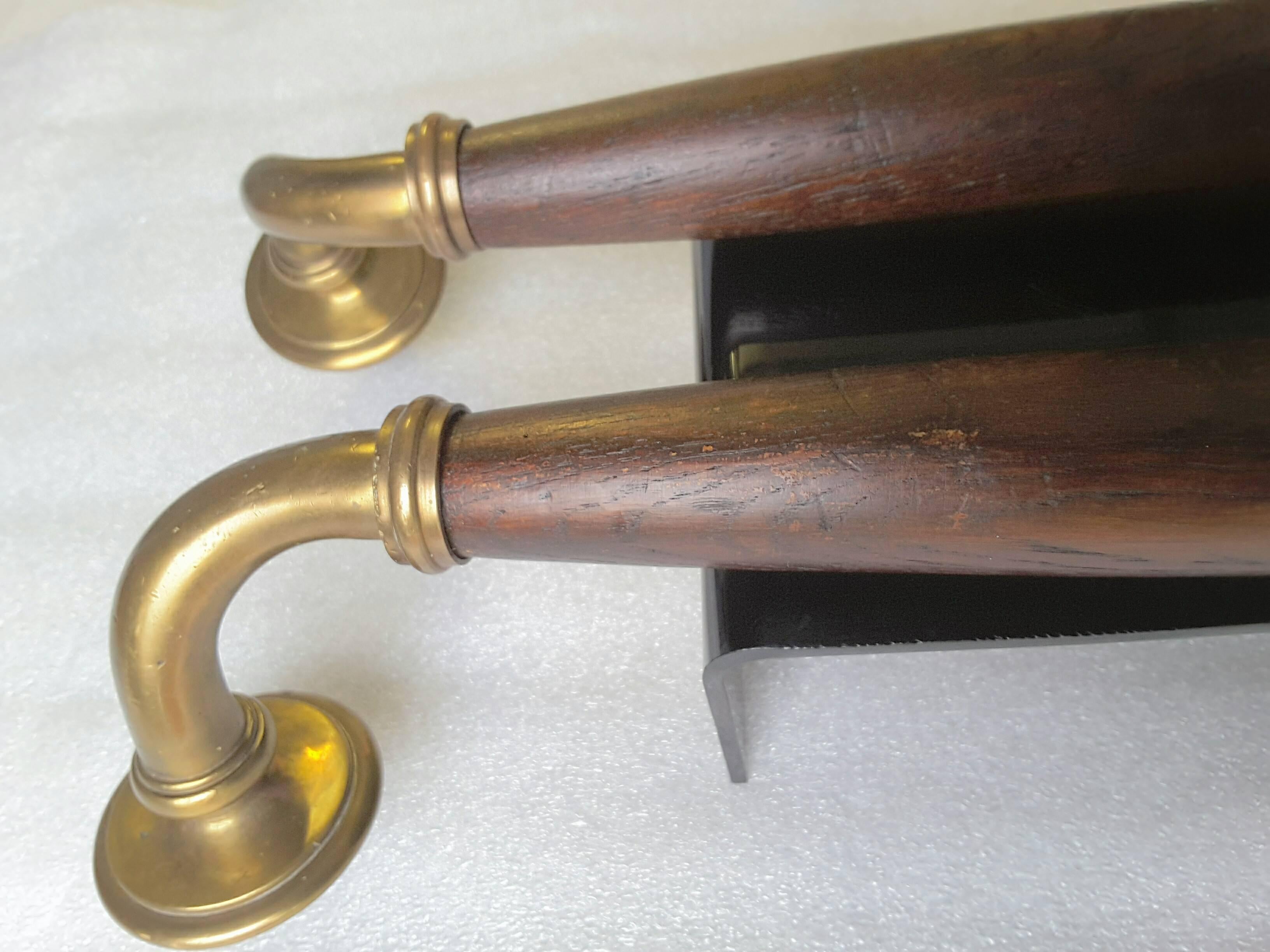 brass door pull handles