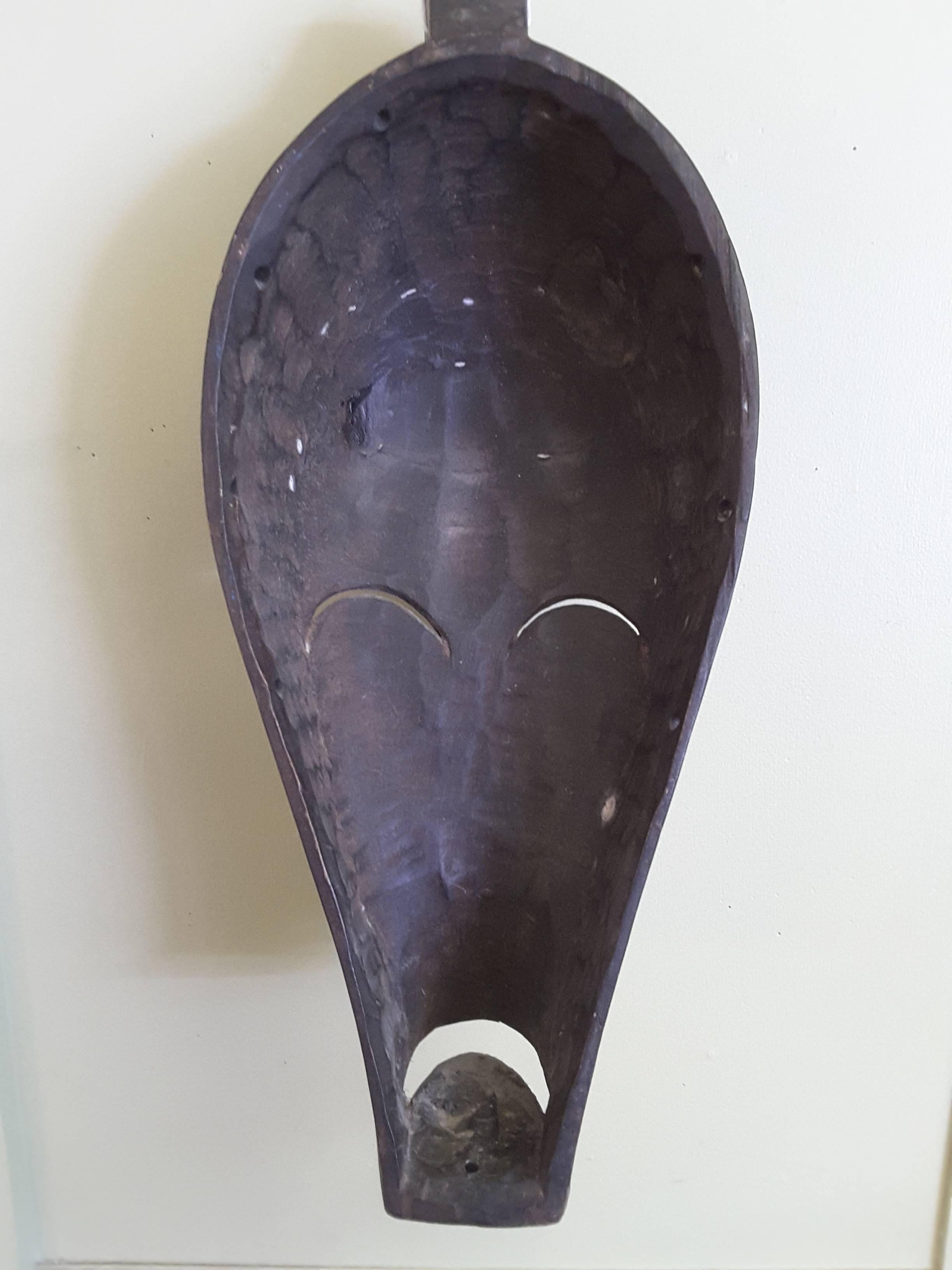 Gabonese African Gabon Elongated Tribal Carved Mask