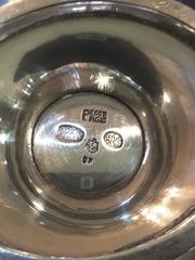 Mexican Sterling Silver Bowl in a Navette Form by Peggy Page