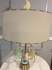 Mid-Century Modern California Style Fish Bowl Lamp, circa 1950s