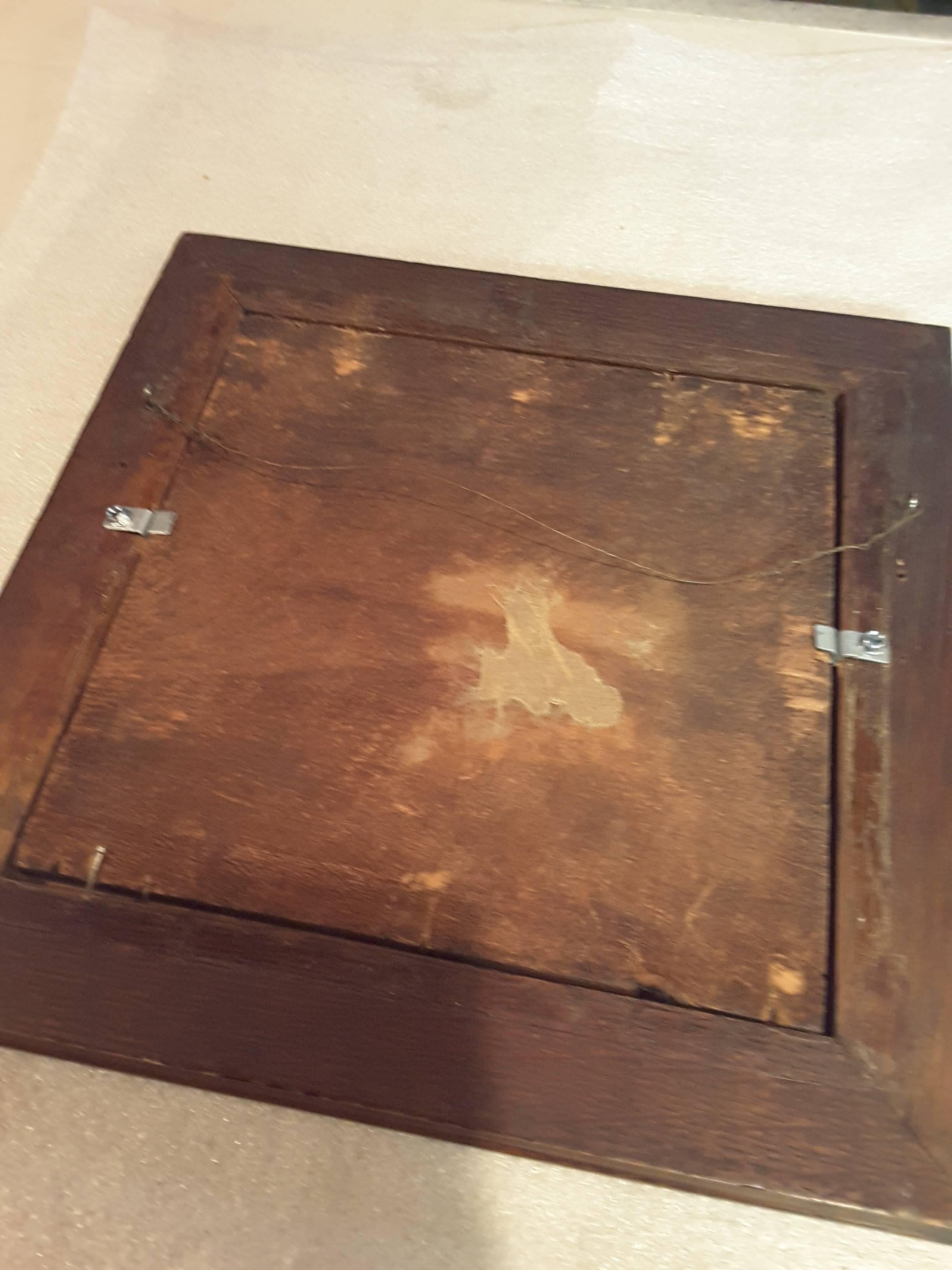 Schönes drei Pferd geschnitztes Kiefernholz-Paneel in Eichenholzrahmen, signiert W.B.Lintton (Holz) im Angebot